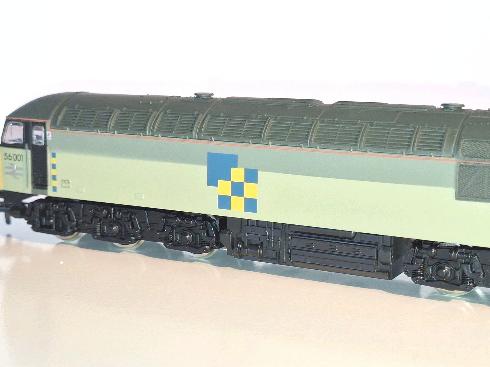 Dapol D80 Class 56 Diesel 56001. New Old Stock. Mint Cond. 2 Rail DC. Boxed. OO