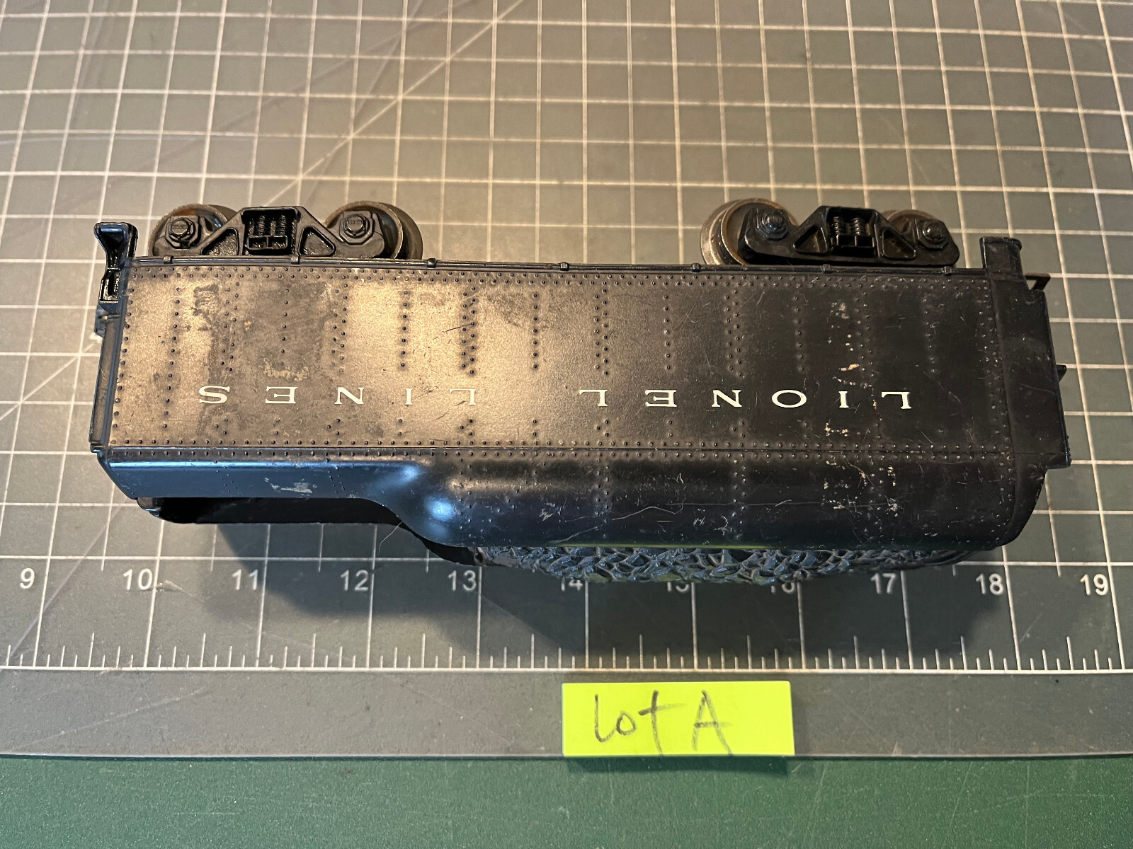 Lionel Lines Train O O27 Coal Tender 7.5″ w/Drawbar 8 Wheel – 1130-27 LOT A