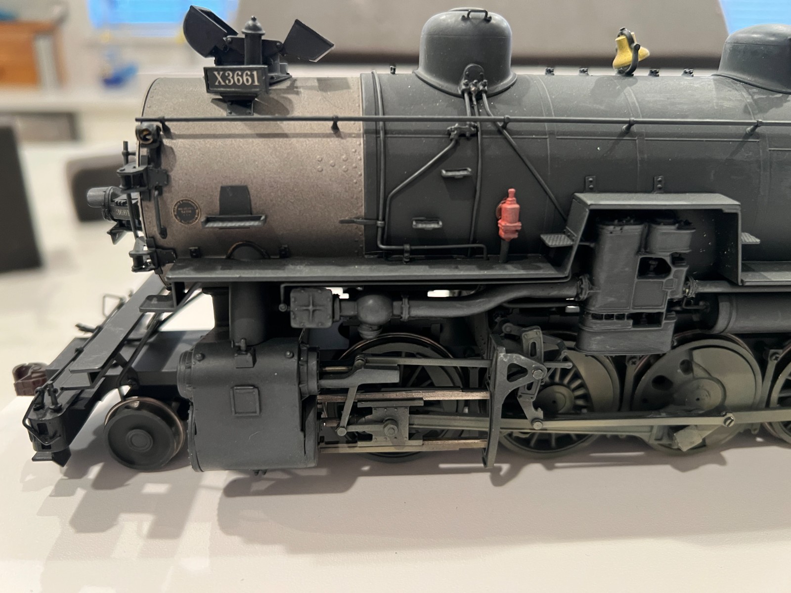 3rd Rail Sunset Models O Gauge 2-Rail SP F-Series 2-10-2 #3661 Rod Miller Custom