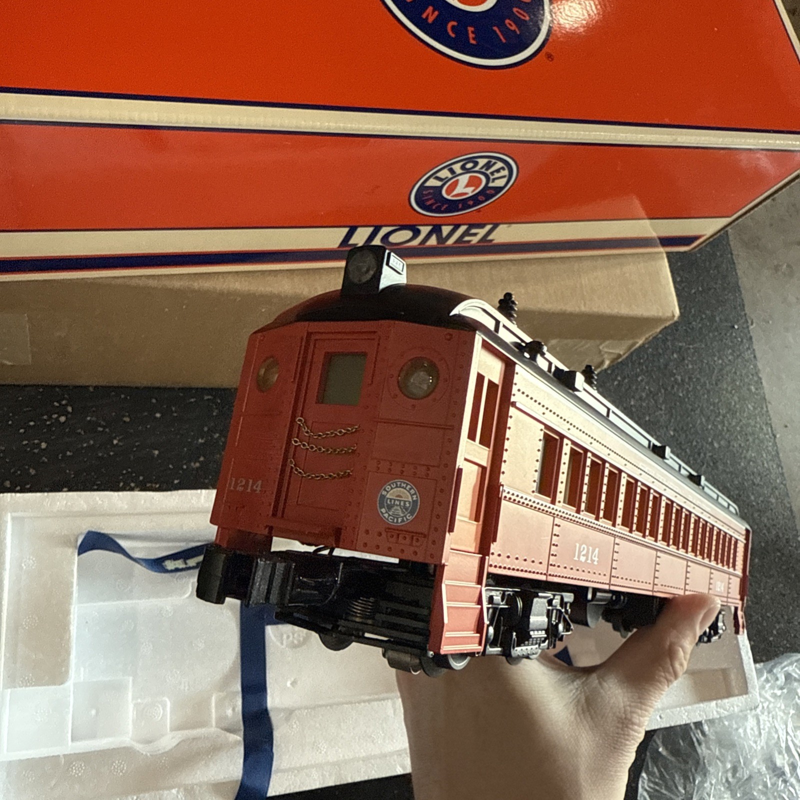 Lionel Trains 6- 18352 JC Penney Southern Pacific MU Commuter Car New