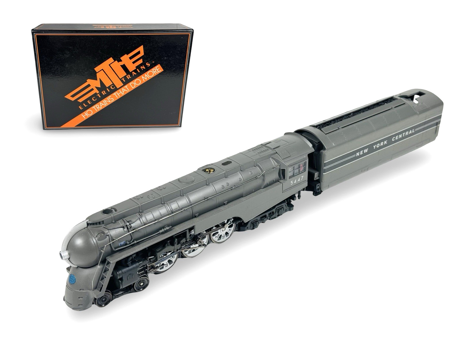 80-3234-1 MTH HO New York Central (#5447) 4-6-4 Dreyfuss Steam Locomotive PS3