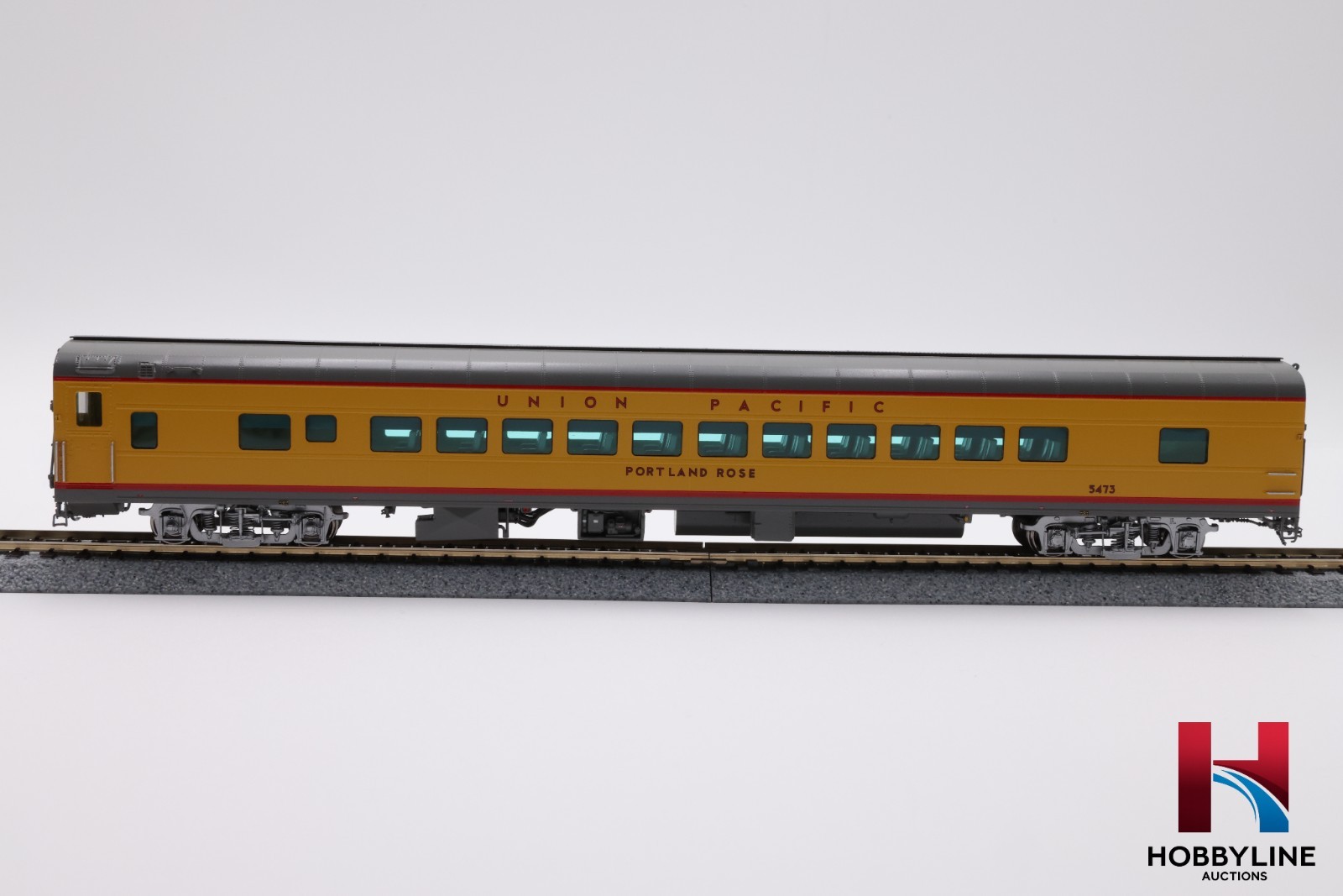 Overland Models 3435.1 Brass Union Pacific “Portland Rose” Coach | NEW