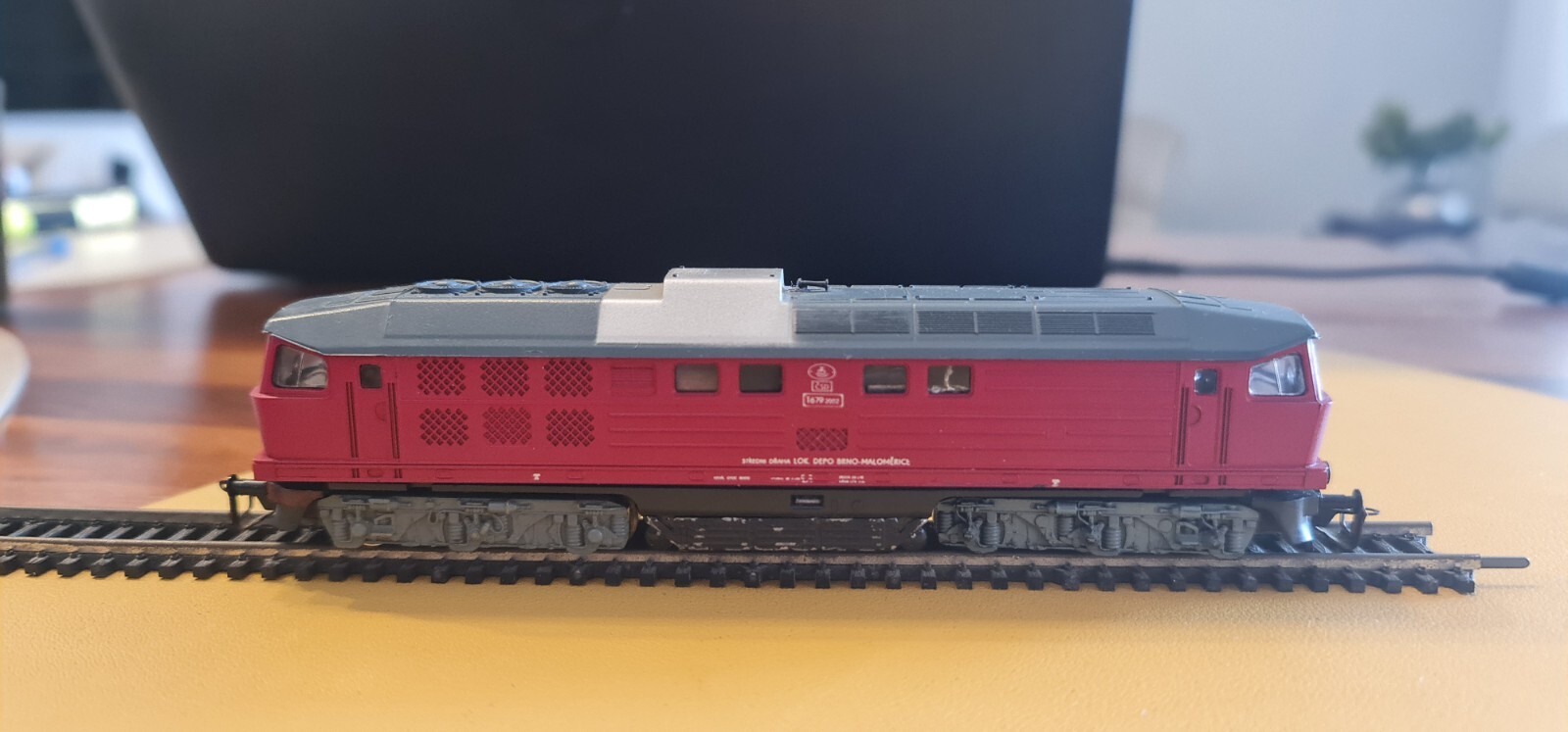 Diesel Locomotive Soviet Block BTTB TT 1:120 CSD Czechoslovak State Railways