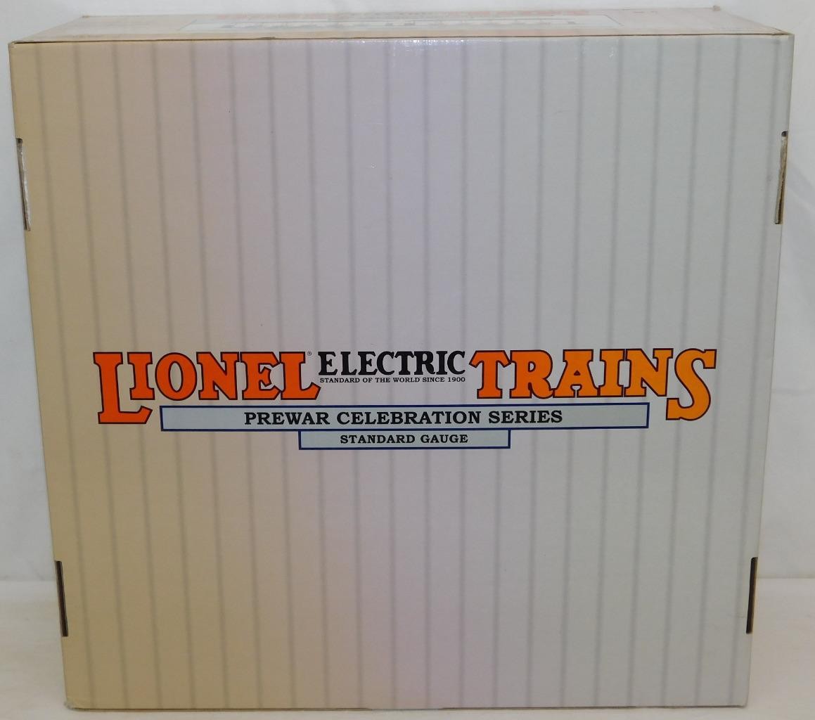 Lionel 6-13113 Standard Gauge Summer Trolley #101 & Trail Car #1100 Tinplate C-8