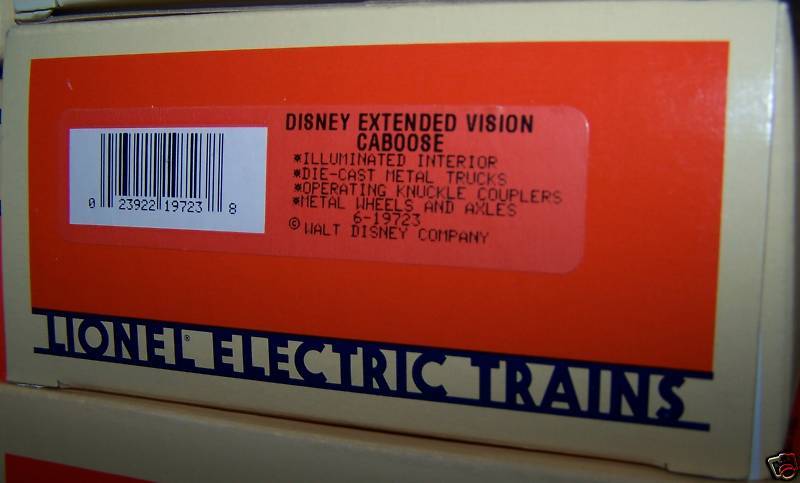 LIONEL DISNEY 1991-1996 MICKEY MOUSE EXPRESS 15-PIECE O/027-GAUGE TRAIN SET C-8