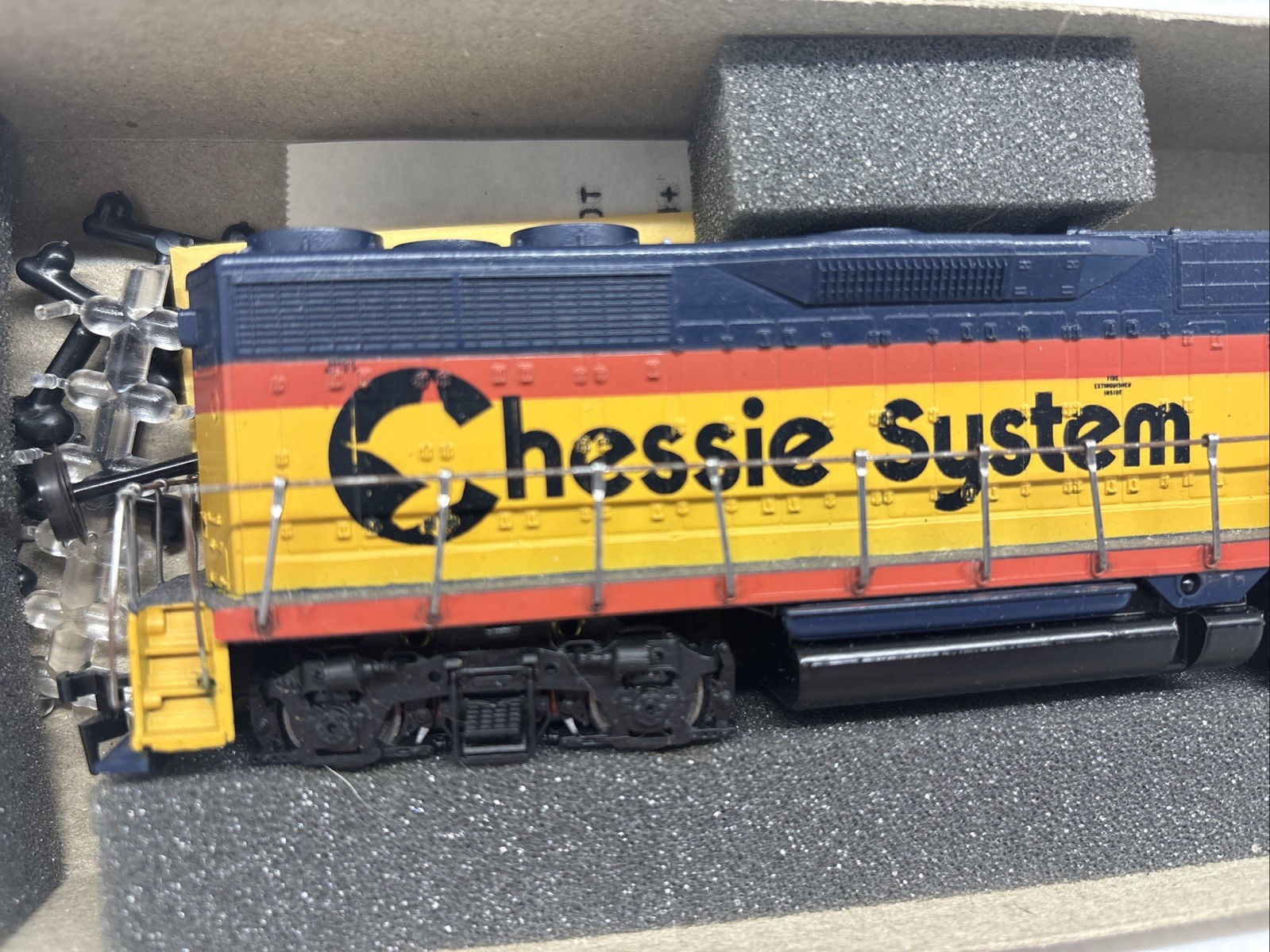 ATHEARN HO GP35 POWER B&O CHESSIE SYSTEM 3547 DIESEL LOCOMOTIVE NOS