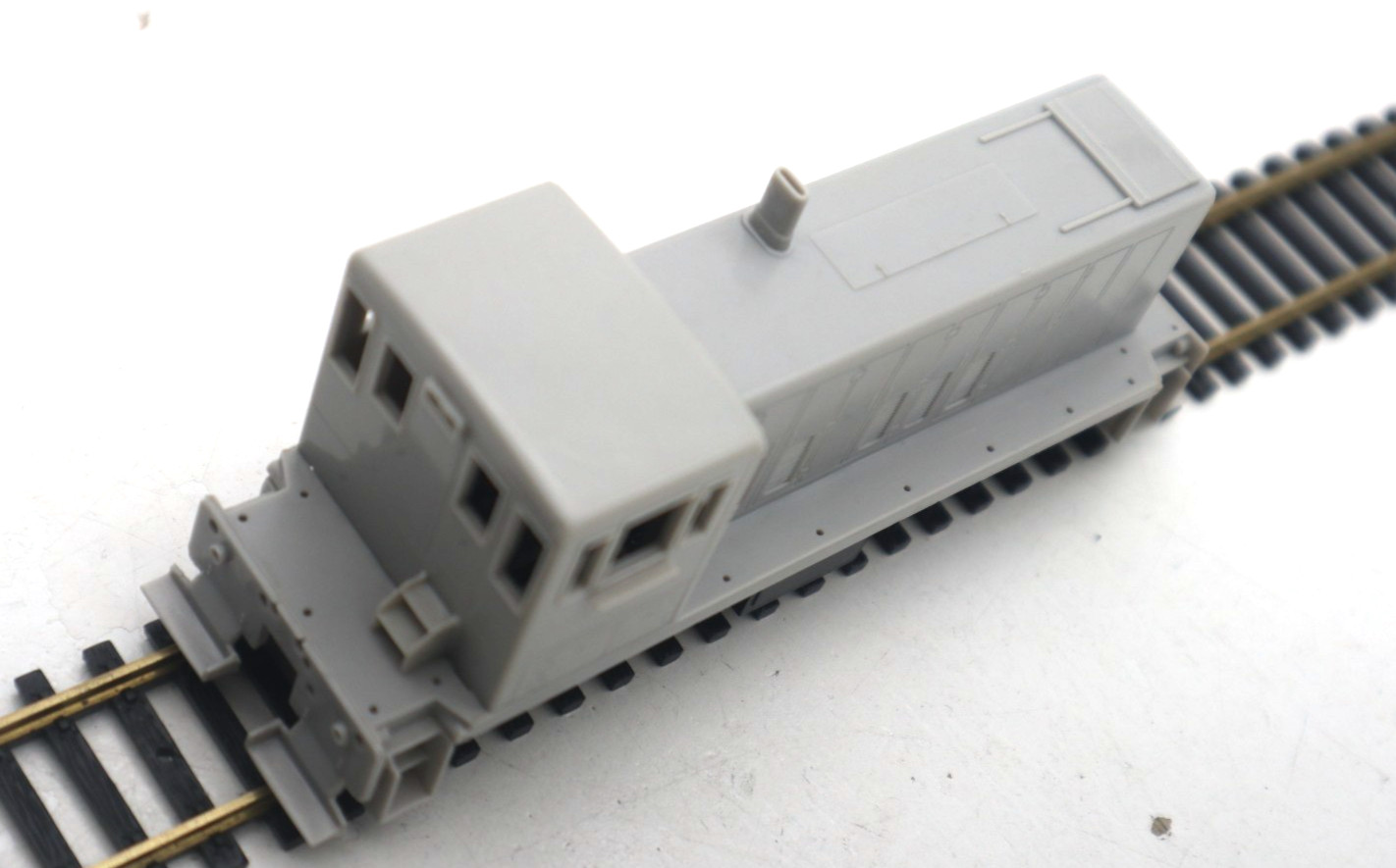 Bachmann Spectrum, HO, 81101 Undecorated Gray Painted GE Diesel Locomotive C7/OB