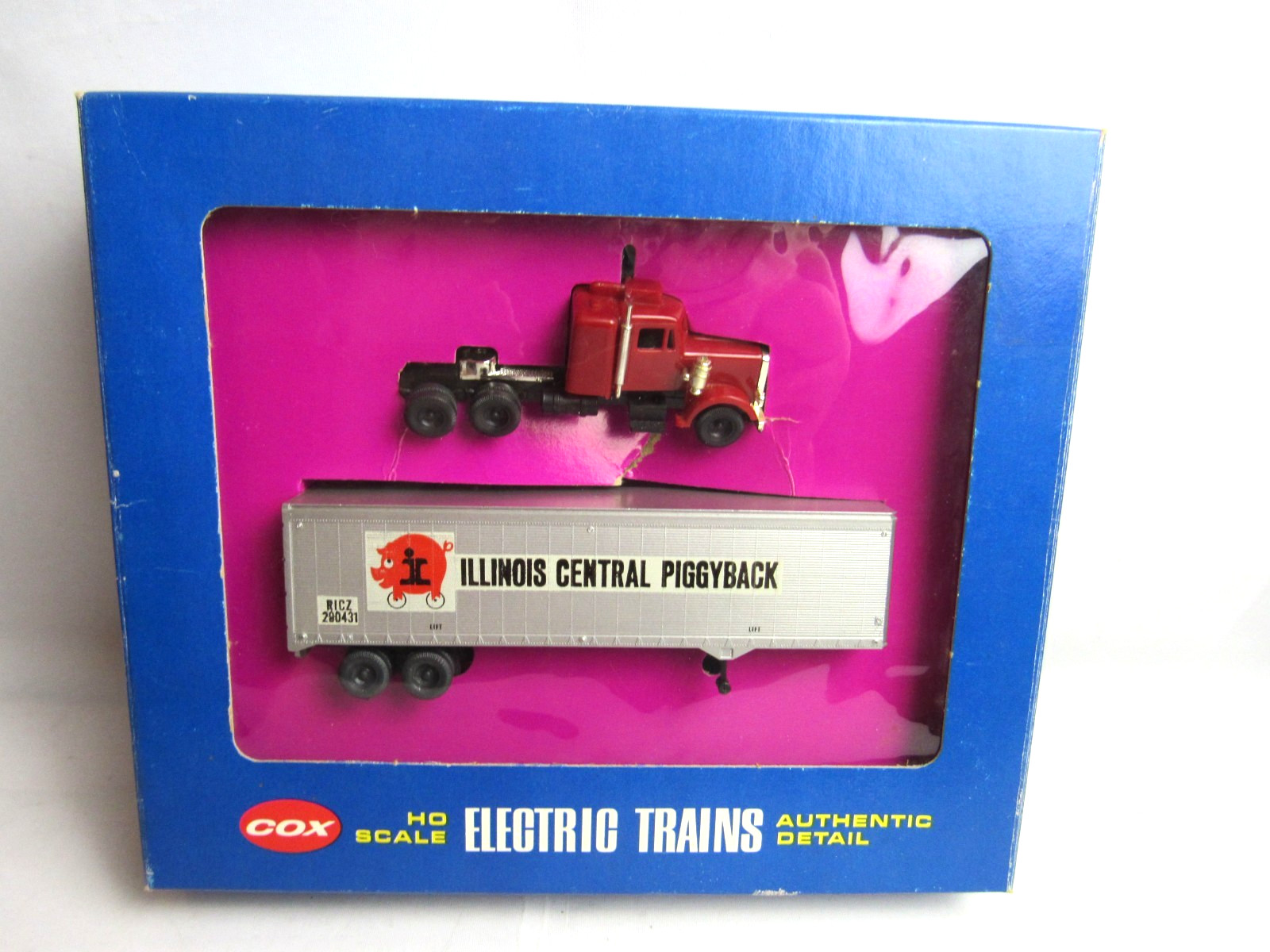 VTG Cox Electric Trains HO Scale Van & Truck Set #6230-2 NOS