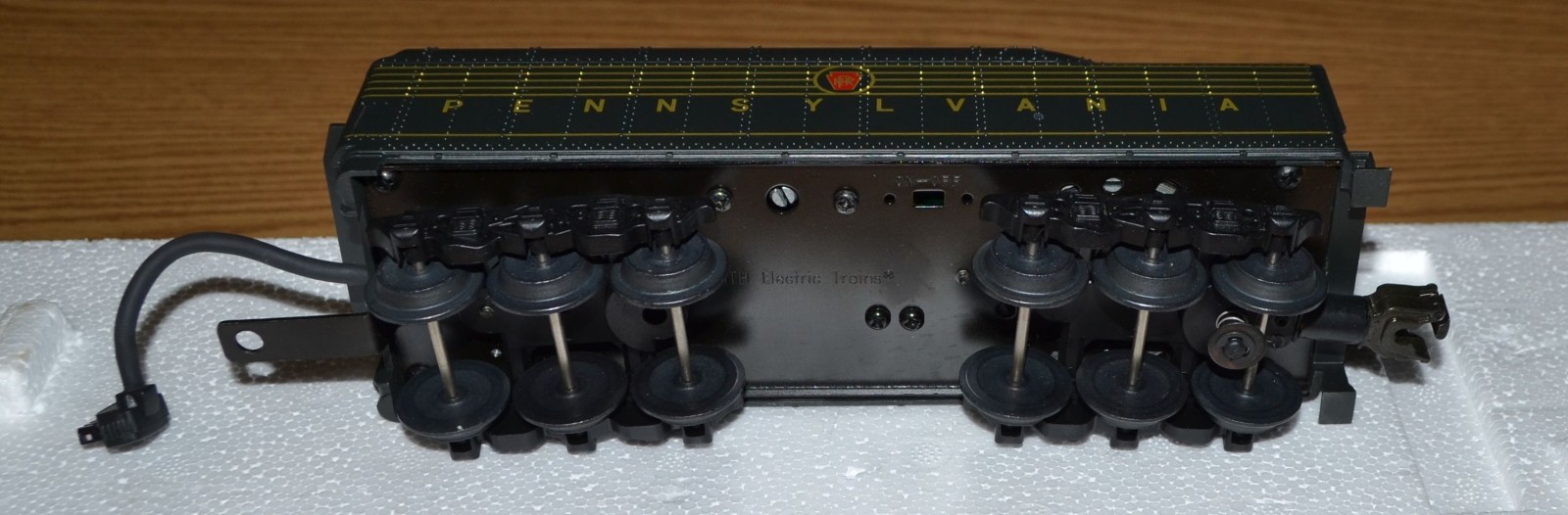 Rail King MTH Pennsylvania #3768 K4s Torpedo 4-6-2 O Locomotive 30-1118-1 VIDEO