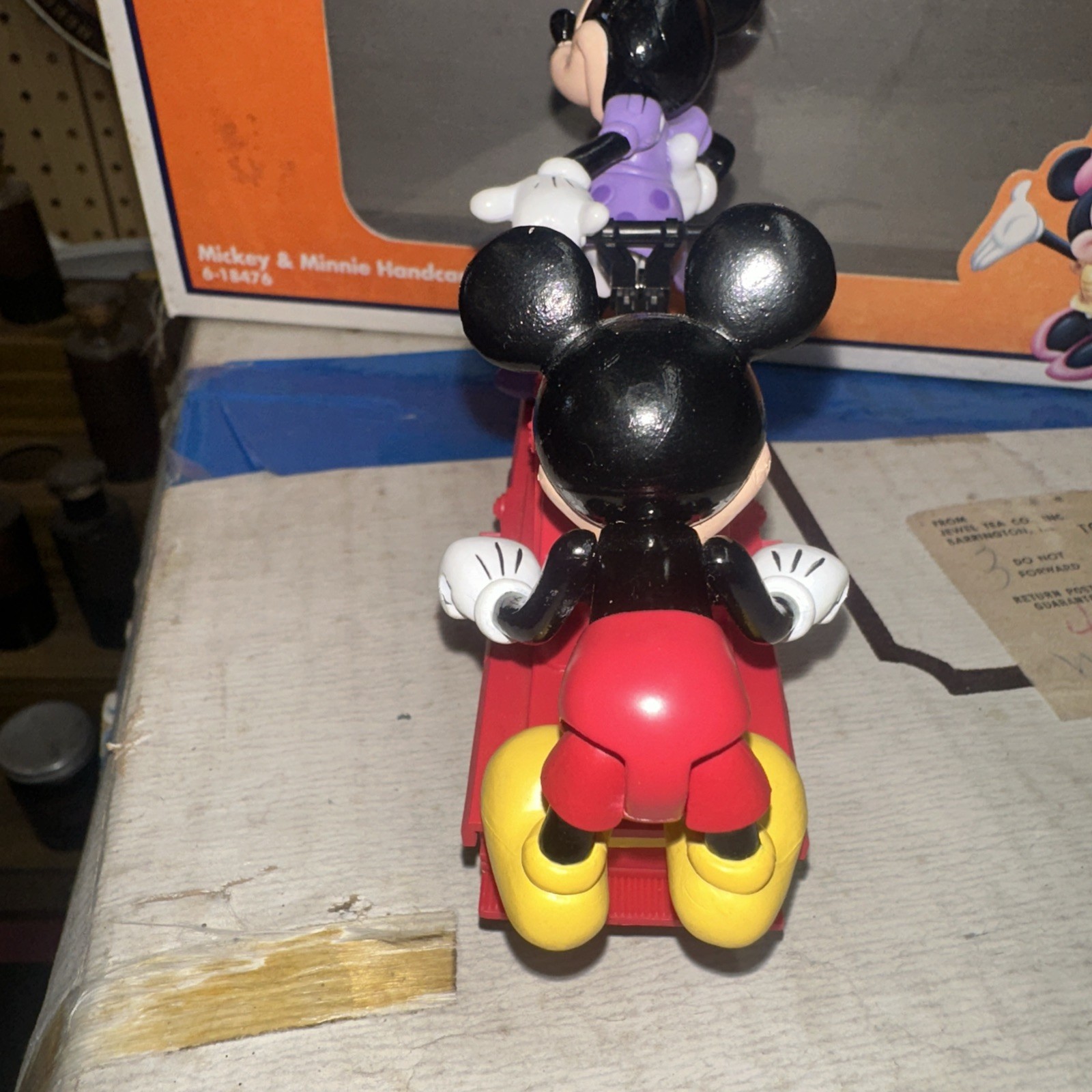 Lionel 6-18476 Disney Mickey and Minnie Handcar LN/Box