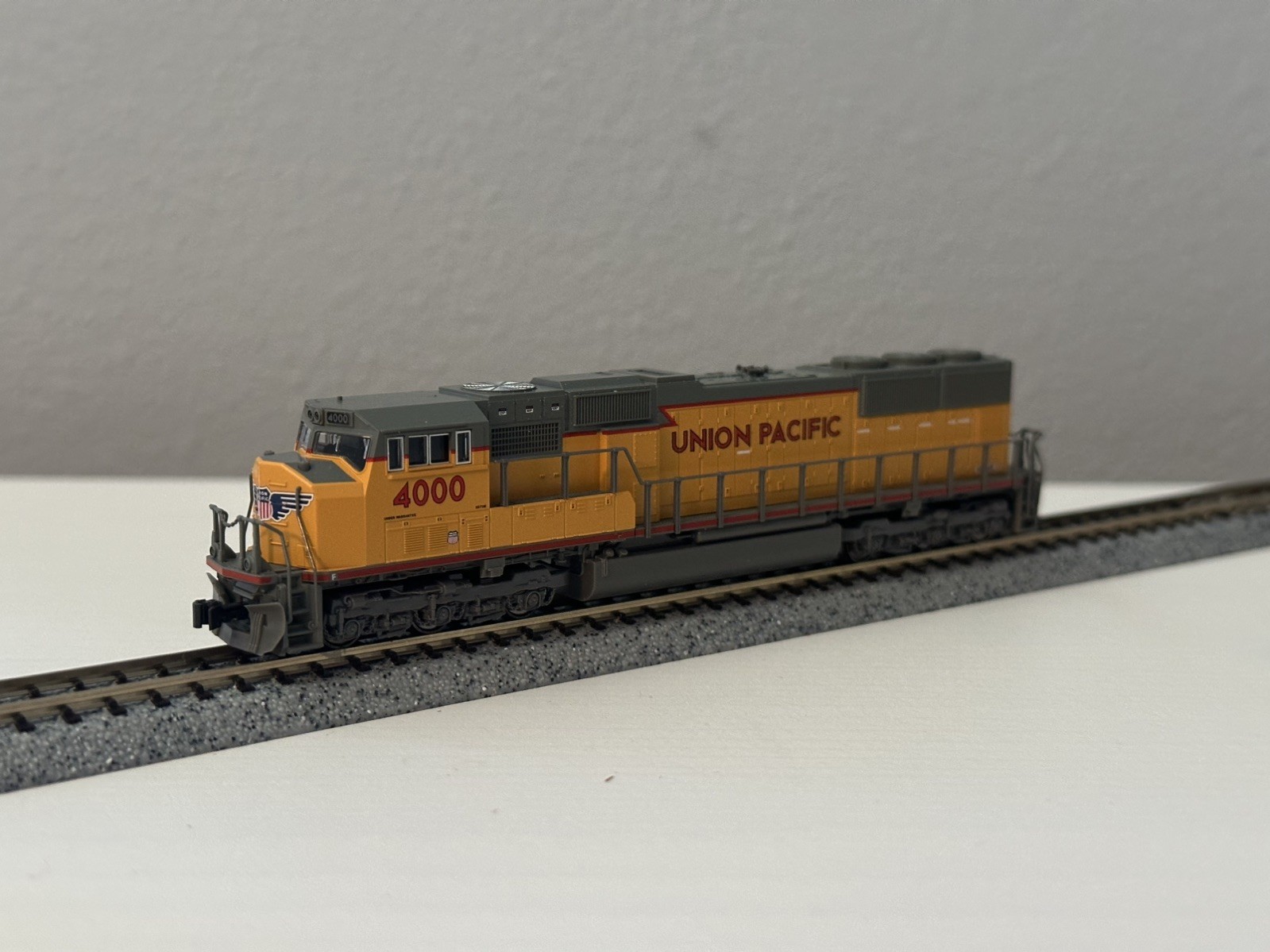 Union Pacific SD70M Lot – KATO N Scale Flat Radiator Diesel Locomotives Rare