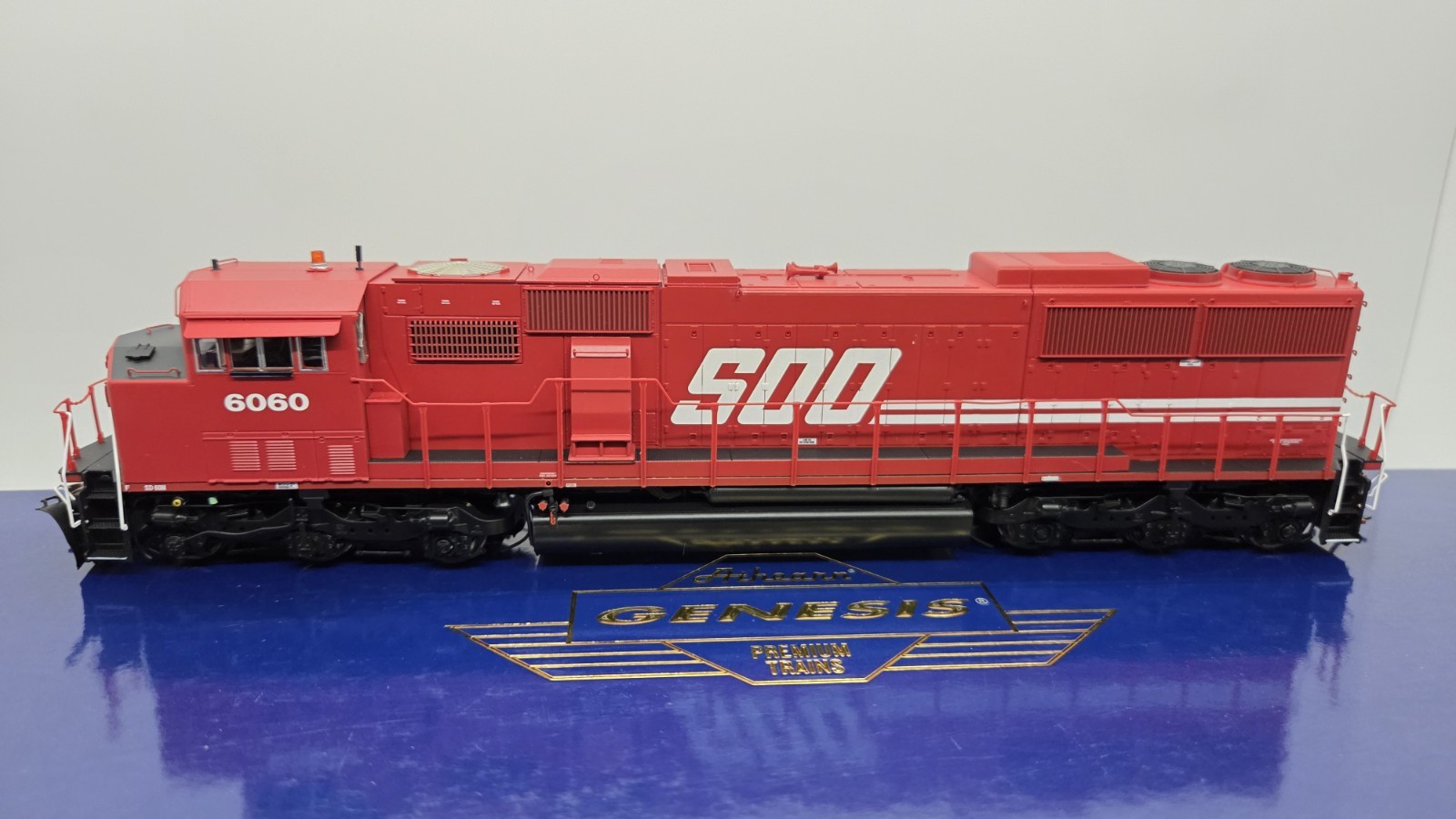Athearn Genesis #G75622 Soo Line #6060 SD60M DCC w/ Tsunami 2 Sound NIB HO Scale
