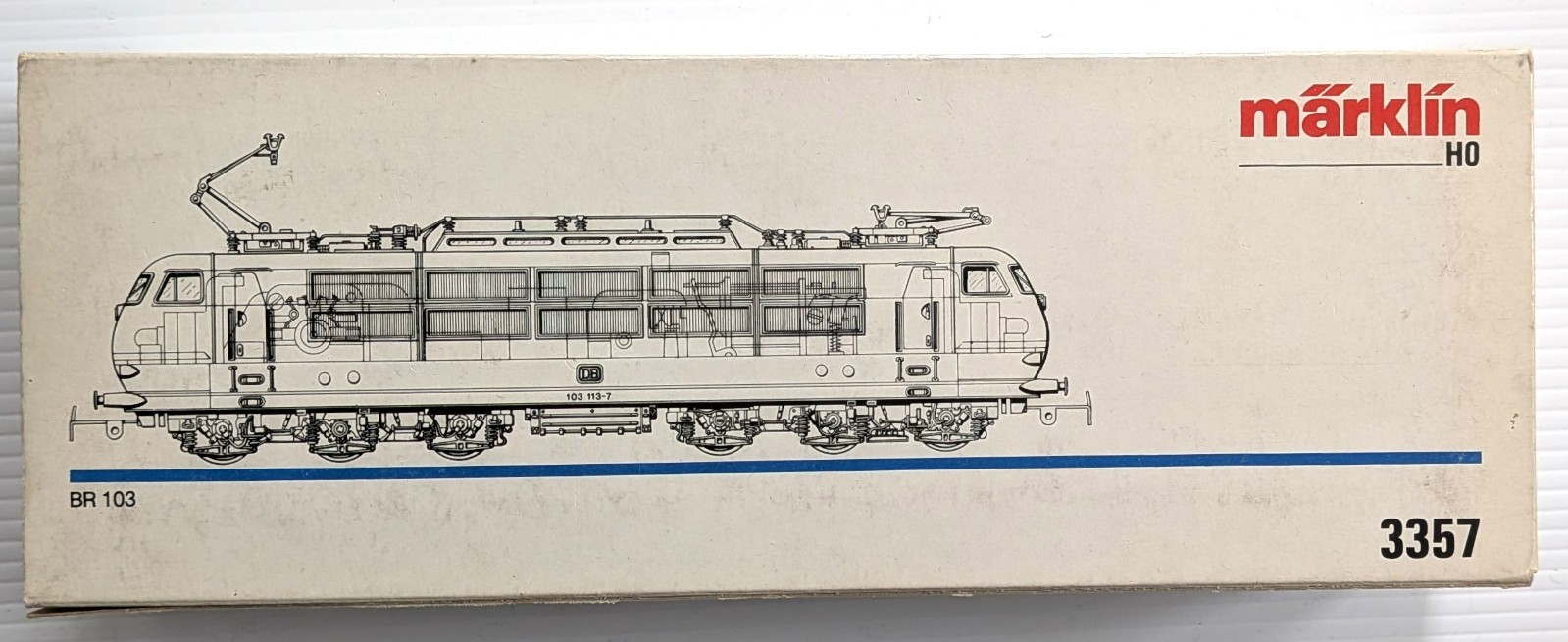 Marklin Märklin HO 3357 E103 electric loco – New-Old Stock – Free Shipping