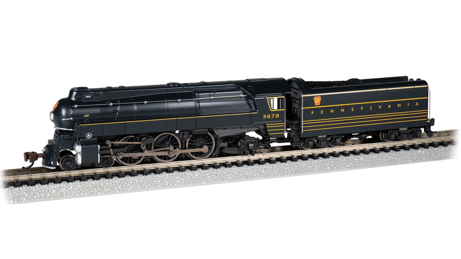 Bachmann 53953 N PRR K4 4-6-2 Pacific Steam Loco DCC/Sound #3678