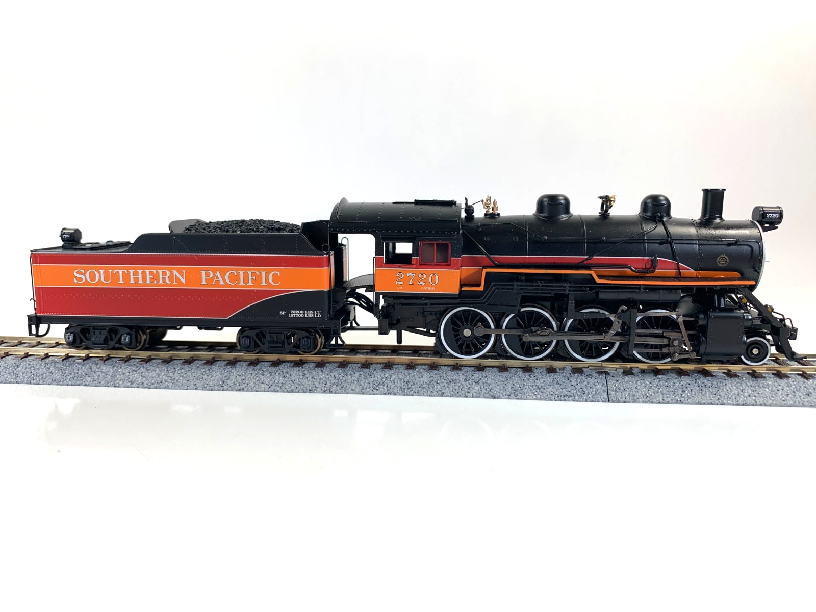 HO Broadway Ltd 5534 SP Consolidation 2-8-0 #2720 -DC/DCC Paragon 3 Sound