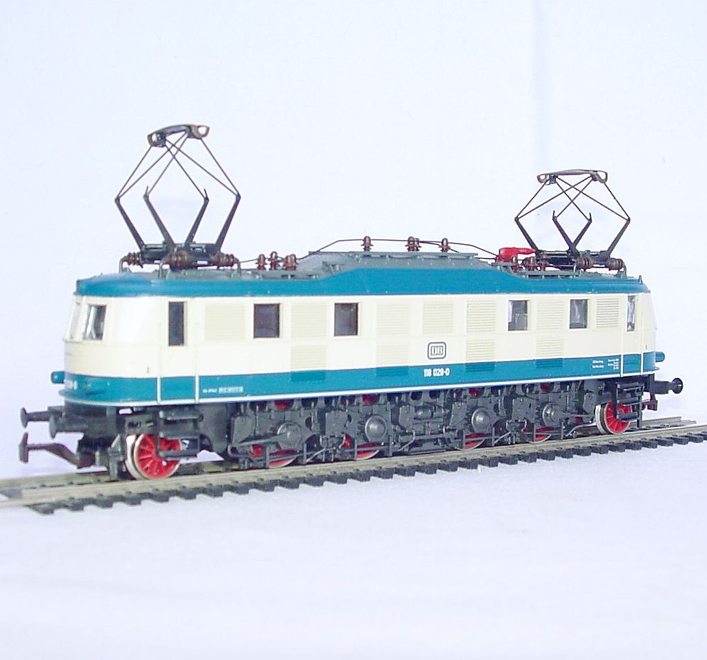 Rivarossi HO 1:87 DB BR 118 Deutsche Bundesbahn Pop-Art ELECTRIC LOCOMOTIVE MIB!