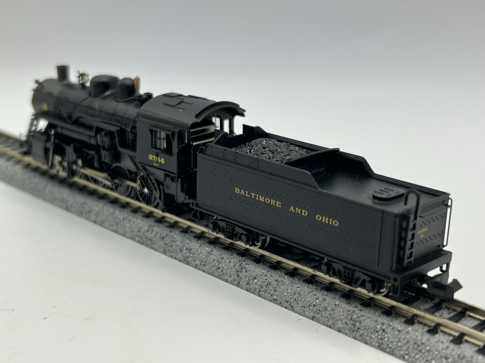 N Bachmann 2-8-0 Consolidation Steam Locomotive Baltimore & Ohio #2784 – (LN)