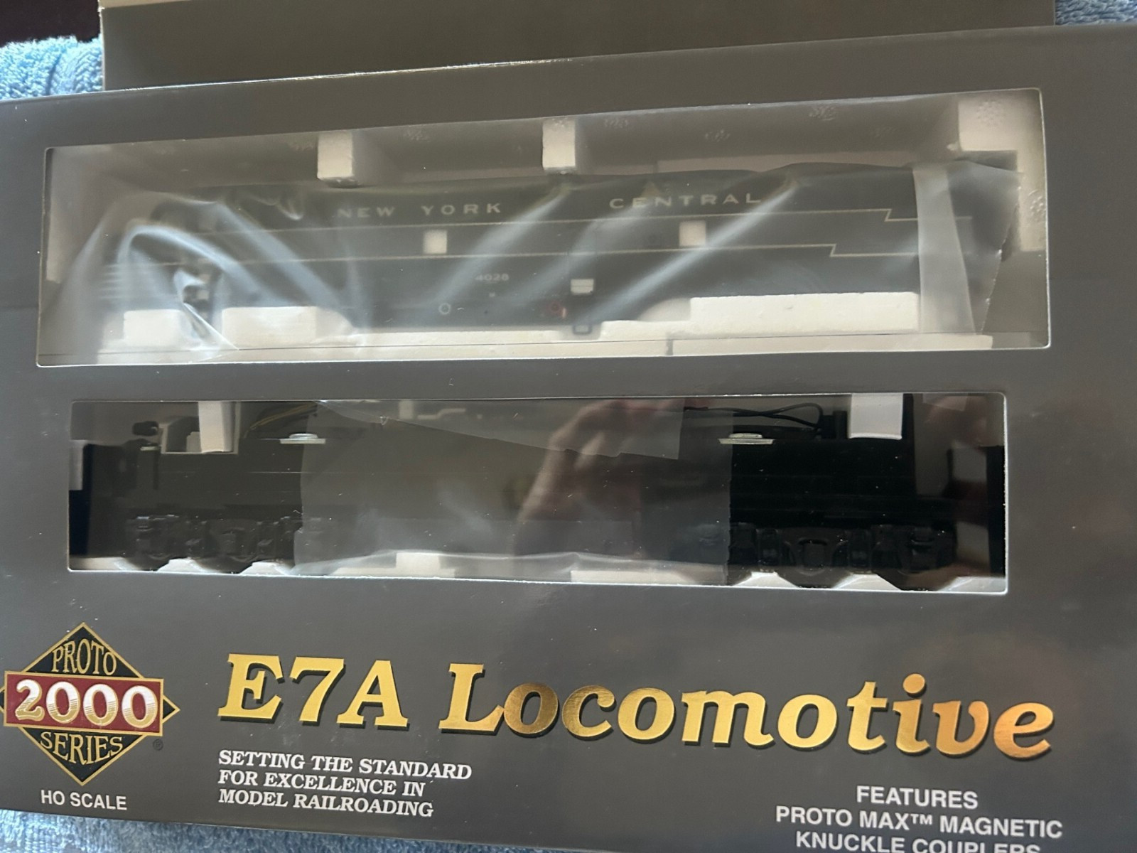NEW YORK CENTRAL ” 20th CENTURY LIMITED ” E7 A – DCC/ QUANTUM SOUND HO Scale NEW