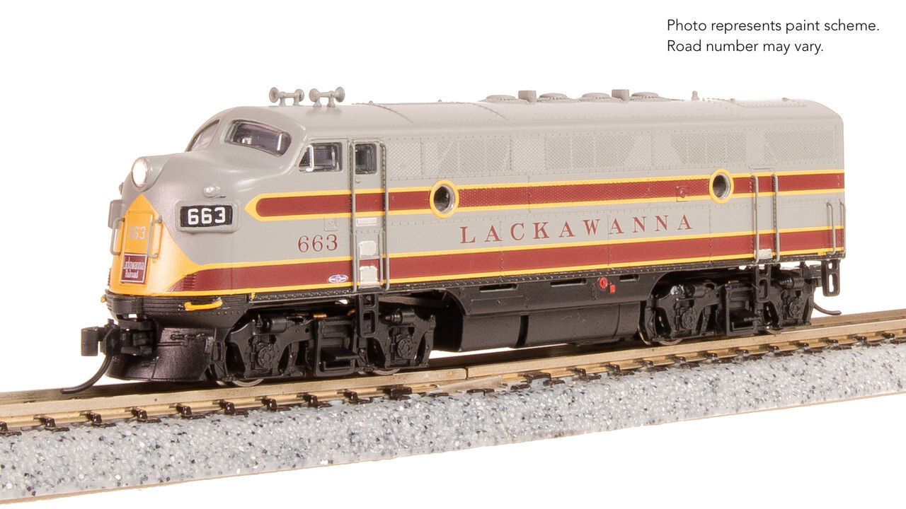 Broadway Limited 9208 N Scale F3 A-Unit DLW #664 DCC Sound Paragon4 Diesel New
