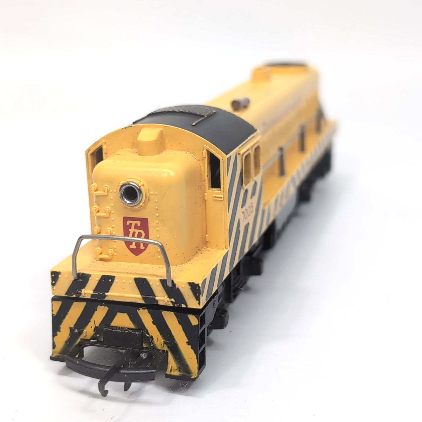 RARE Triang R155 Yellow Transcontinental Switcher Loco 7005 Set Boxed