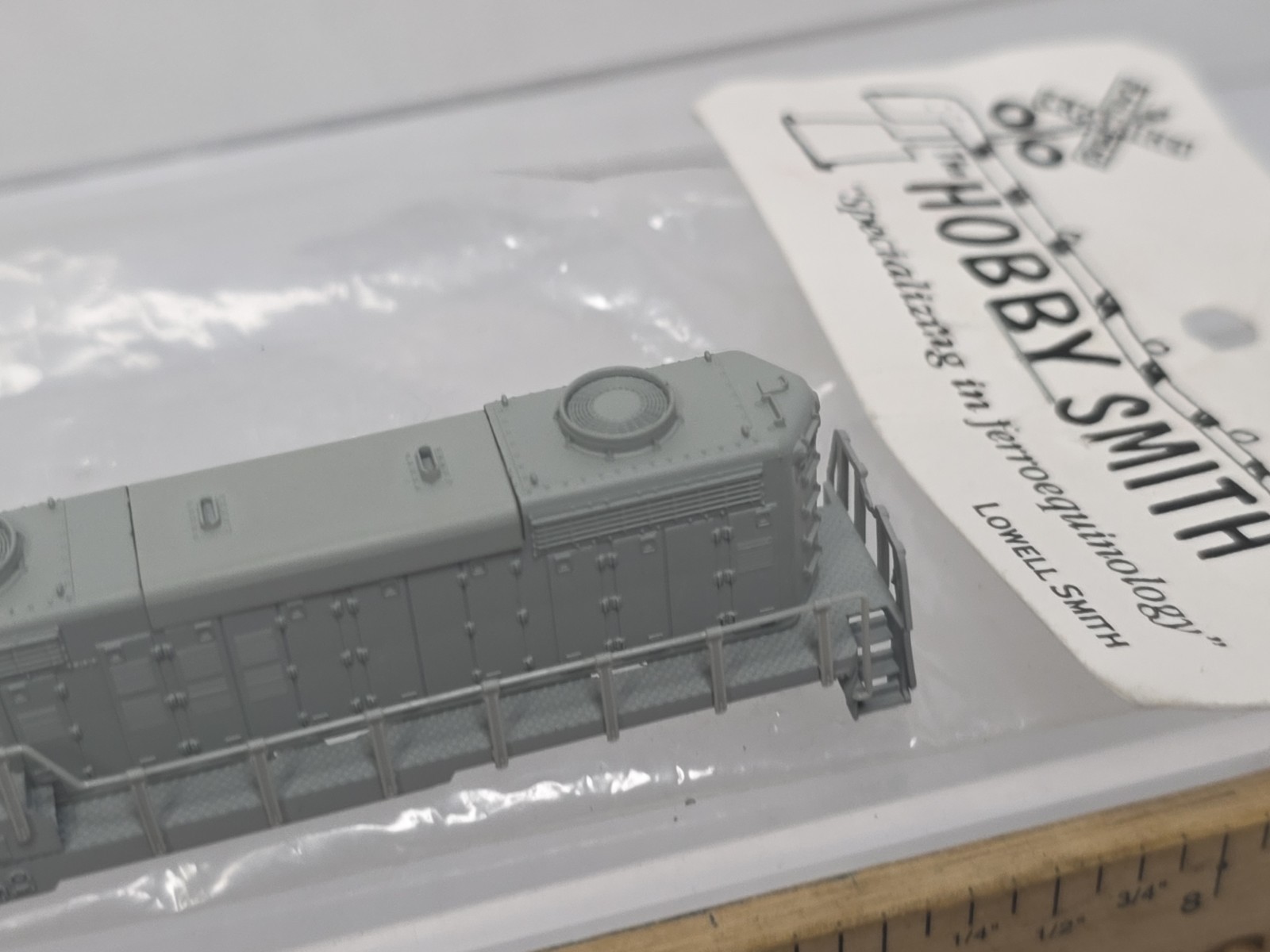 Shell Only Life Like N Scale GP-18 Diesel Locomotive Undecorated Hobby Smith LN