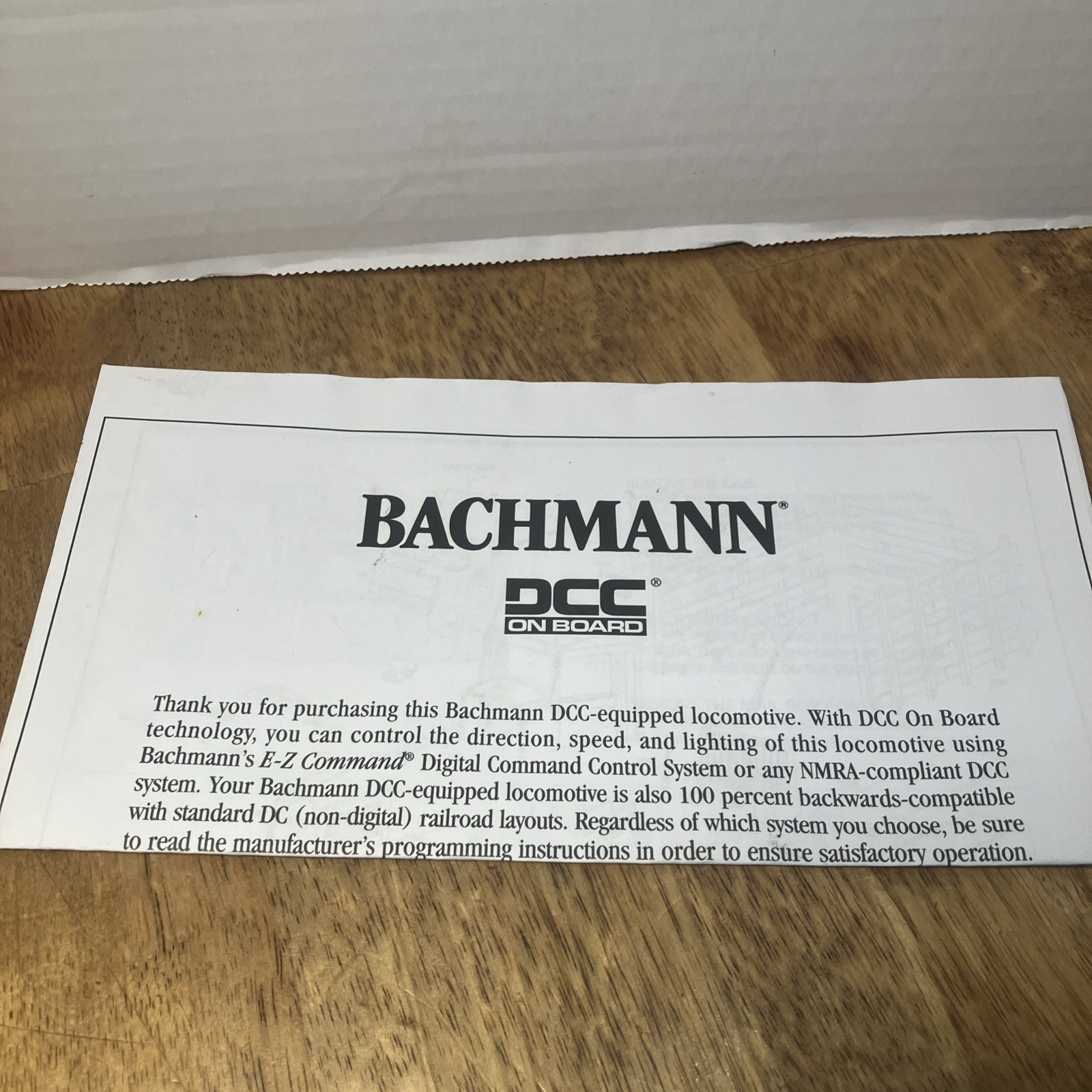 On30 Bachmann Spectrum Rail Truck U.S. Mail – DCC – No Box Used
