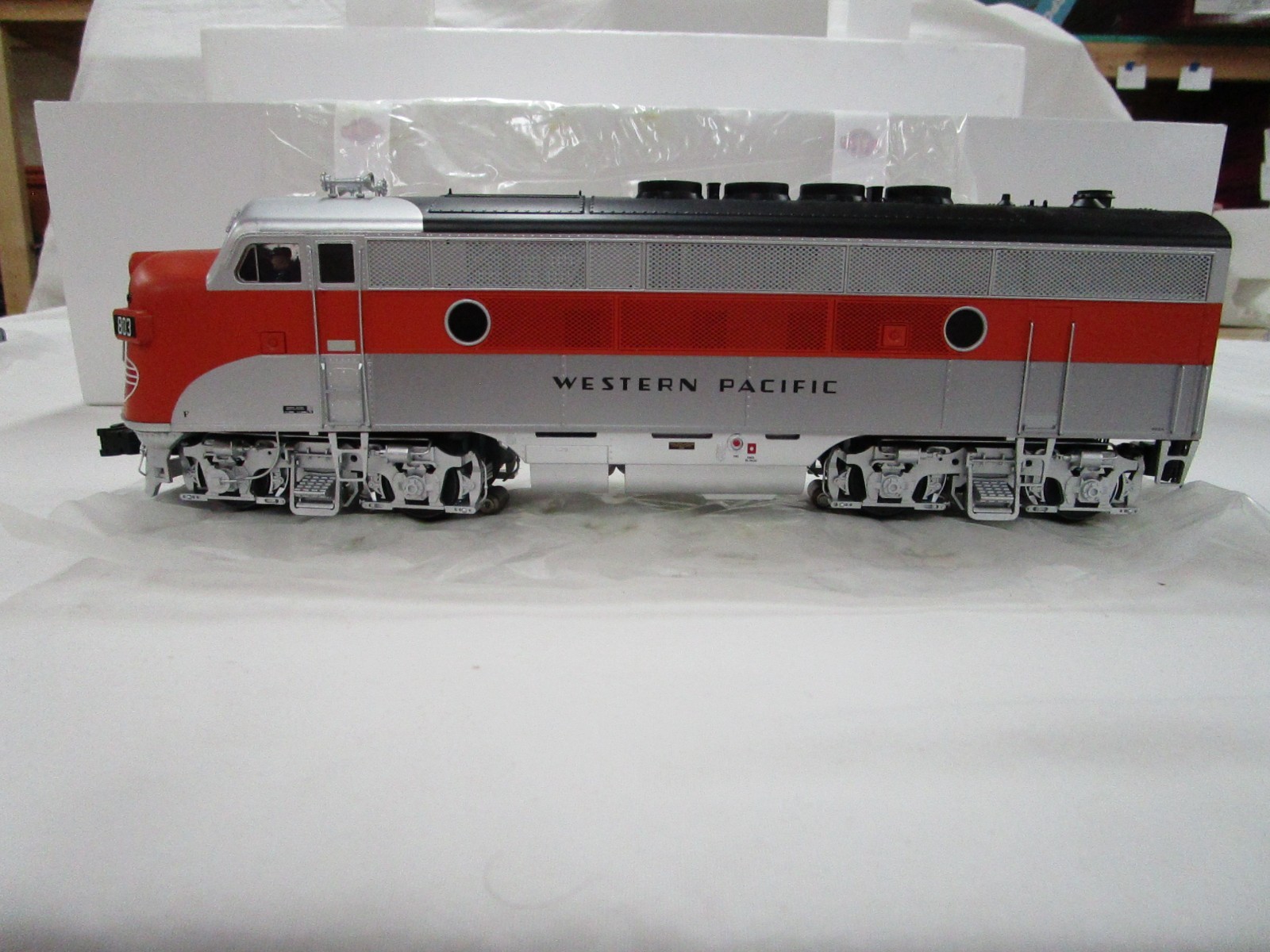 Atlas O 3 rail F3 PH2 ‘early’ ABBA Set Western Pacific ALL POWERED PS2 #803..LN