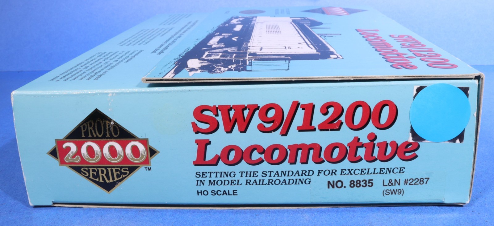 Proto 2000 HO Scale Louisville & Nashville 2287 SW9/1200 Diesel Engine 8835