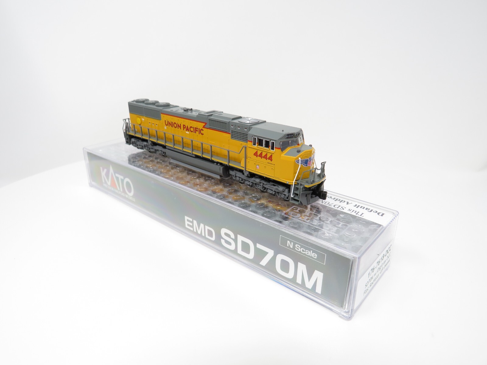 Kato N 176-7618-DCC Union Pacific UP EMD SD70M Diesel Locomotive Freight Train