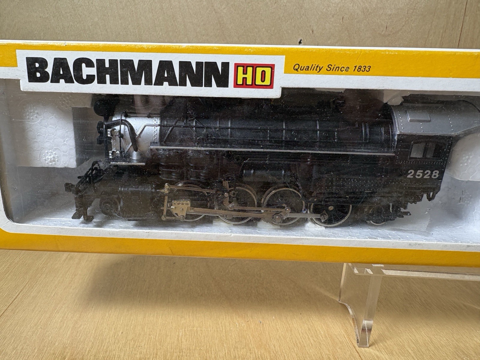 Vintage Bachmann “UNION PACIFIC” HO Mikado 2-8-2 With Smoke & Original Box