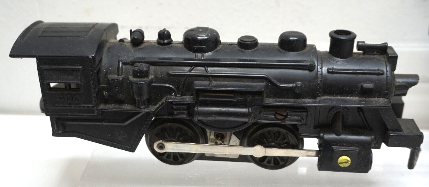 VINTAGE MARX 400 STEAM LOCOMOTIVE POSTWAR LIONEL 3469 AUTOMATIC DUMP CAR TRAIN