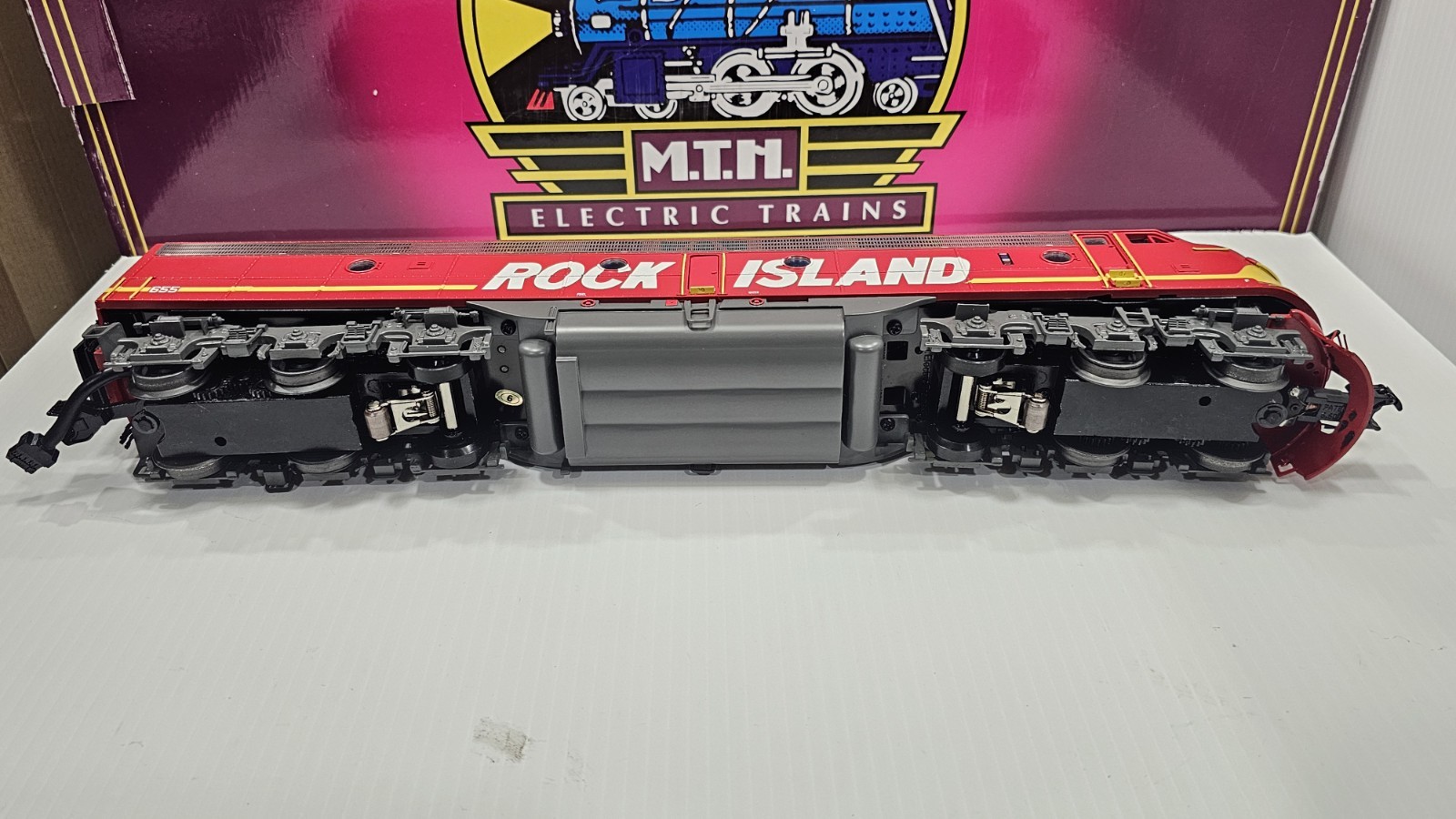 MTH 20-20187-1 Rock Island Premier E-8 ABA Diesel Set Protosound 3.0 PS 3
