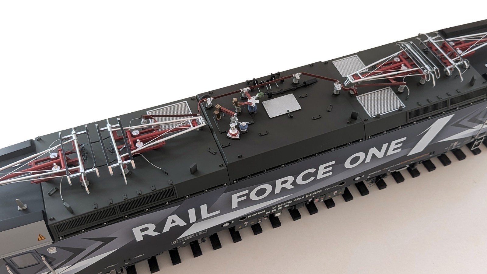 KM1 Vectron 193 Gauge 1 Digital Sound E-Lok Rail Force One
