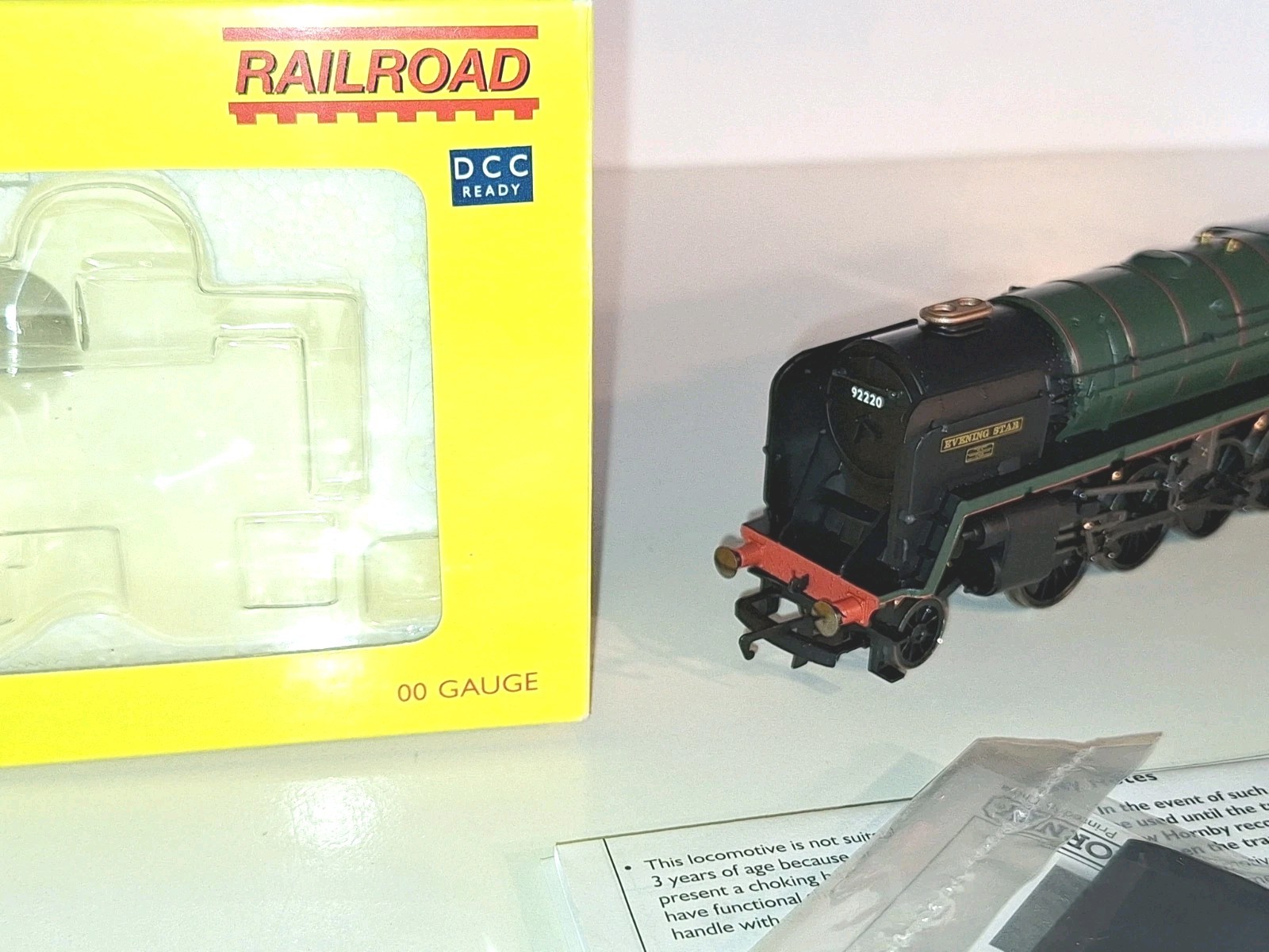Hornby R2785 DCC Ready BR 9F Loco #92220. New Old Stock. Mint Cond. Boxed. OO