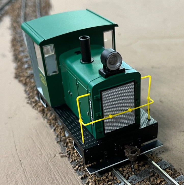 BACHMANN 25857 On30 DC GREEN SIDE ROD GAS MECHANICAL GREENBRIER & BIG RUN #11