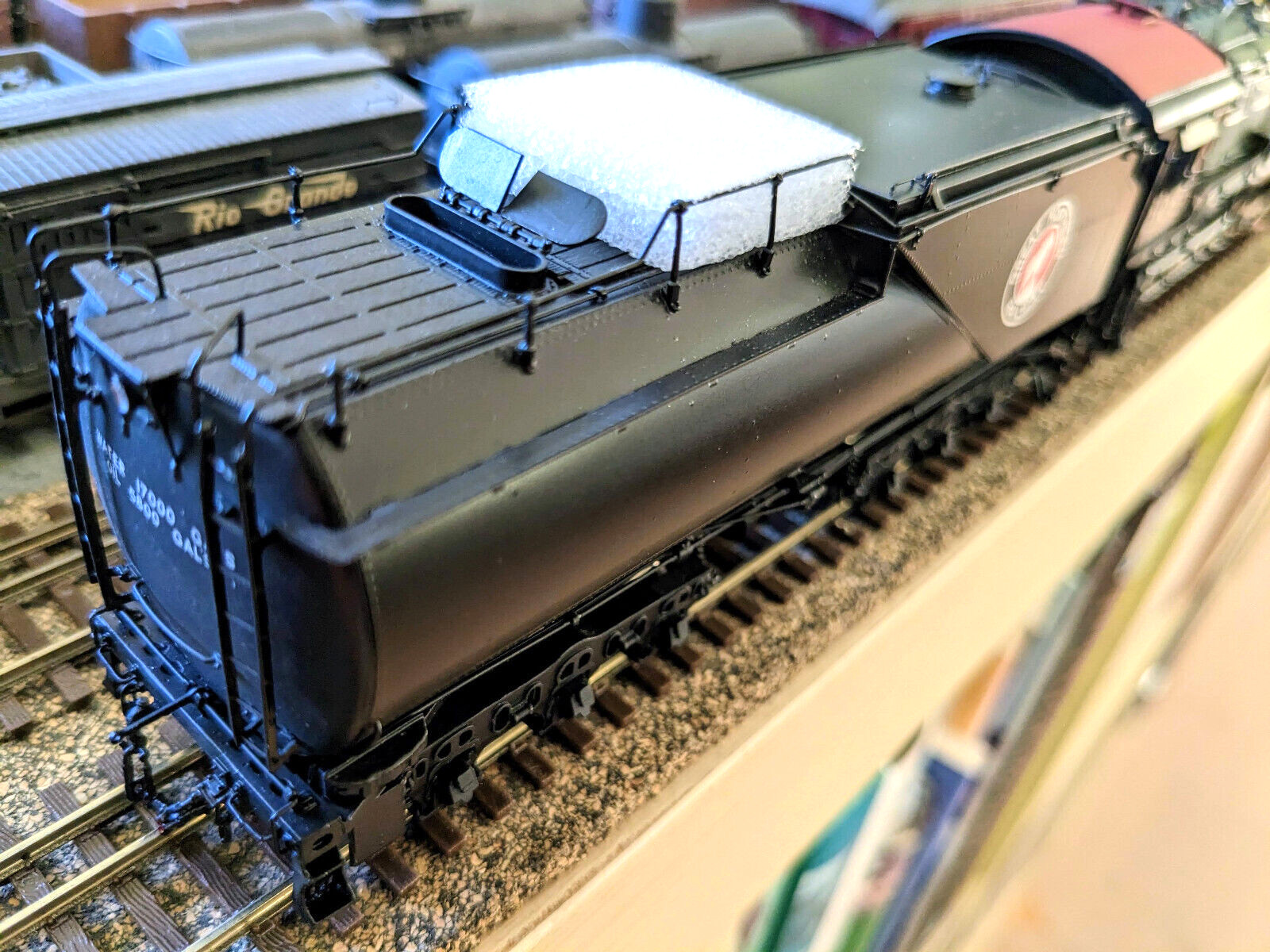 RARE! *CHALLENGER BRASS GN CLASS Q-1 2-10-2 HO *GLACIER PARK *LAMPS *RUNS GREAT!
