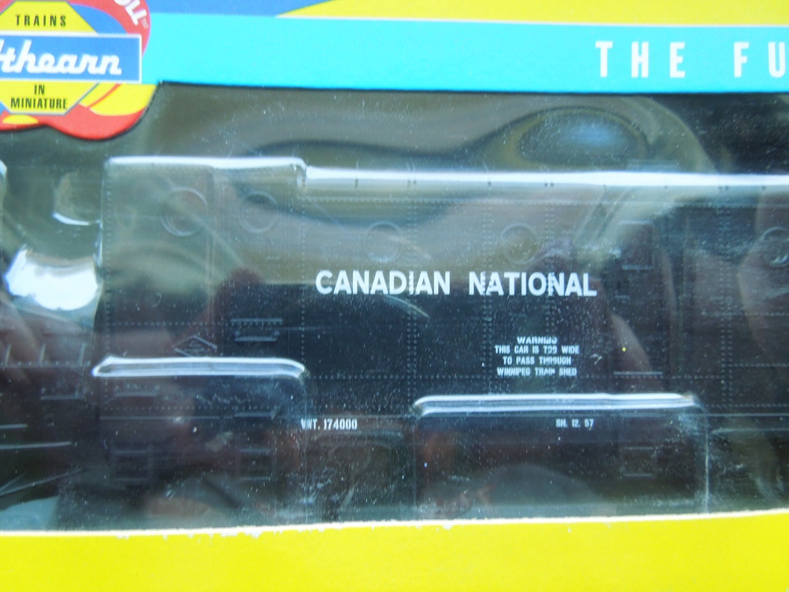 HO SCALE ATHEARN CANADIAN NATIONAL ROTARY SNOWPLOW AND TENDER #93087 NEW IN BOX