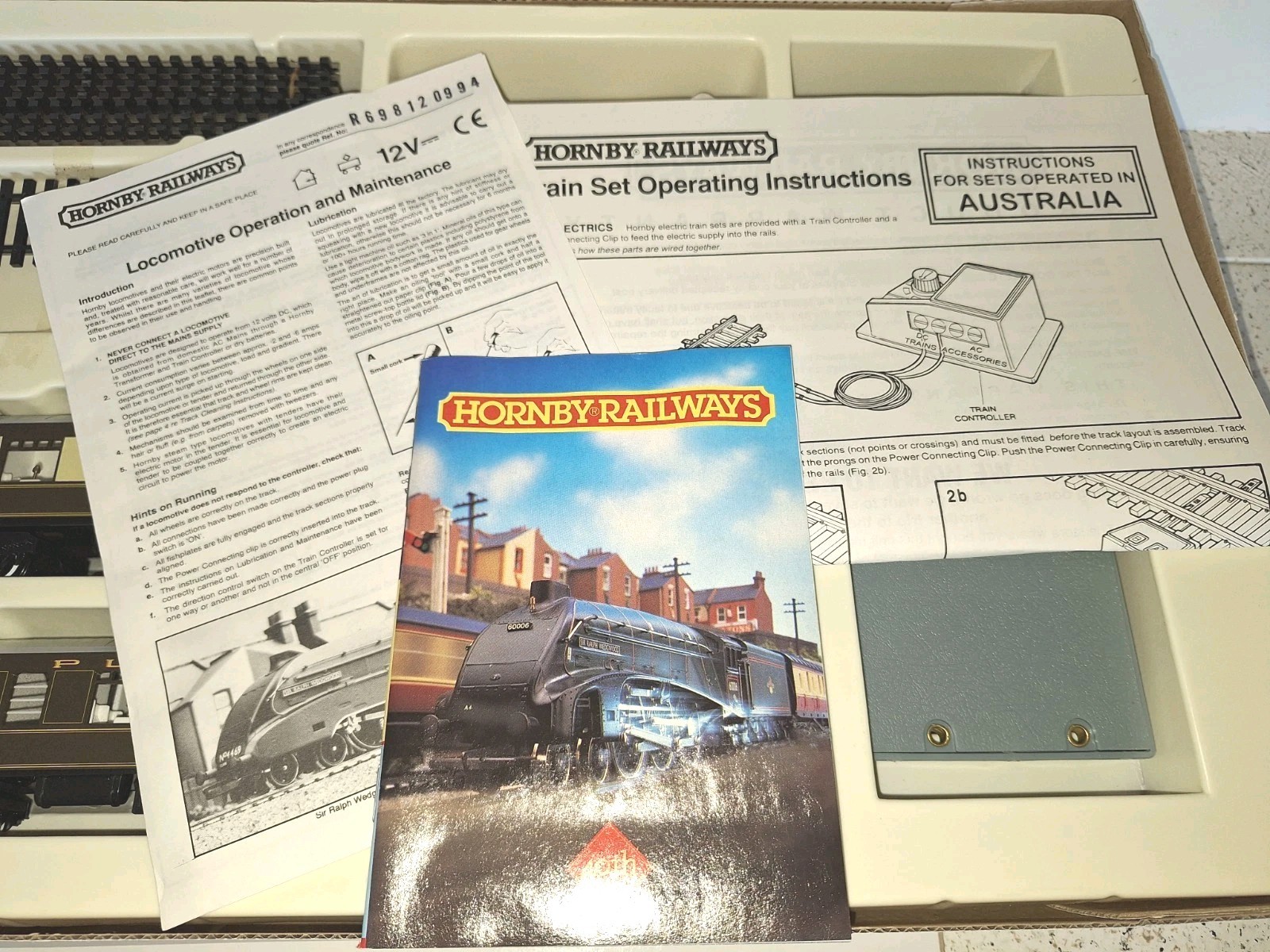 Hornby R698 Tees Tyne Pullman Boxed Set & Track. New Old Stock. Mint Cond. OO