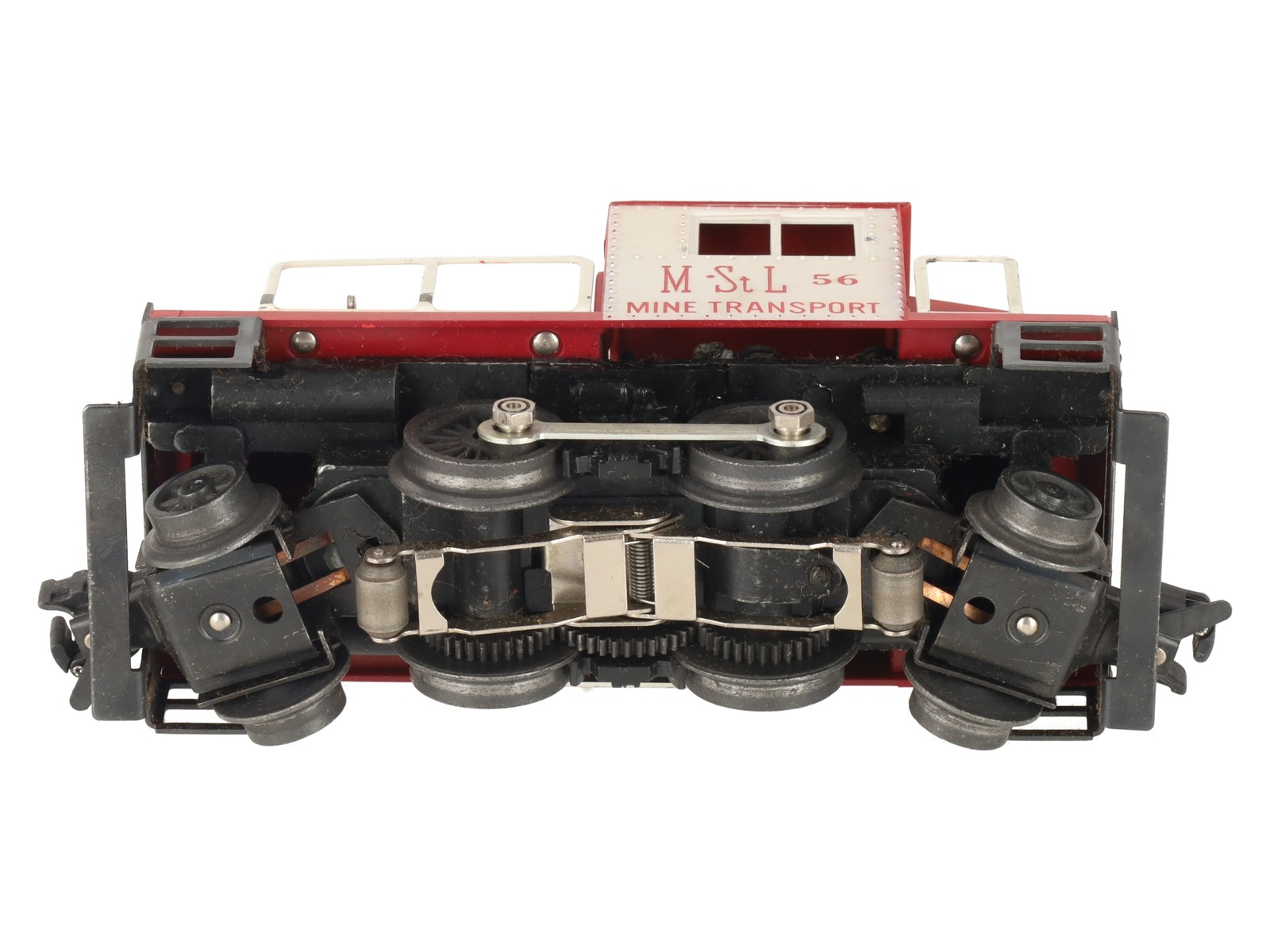 Lionel 56 Vintage O Minneapolis & St. Louis Powered Diesel locomotive/Box