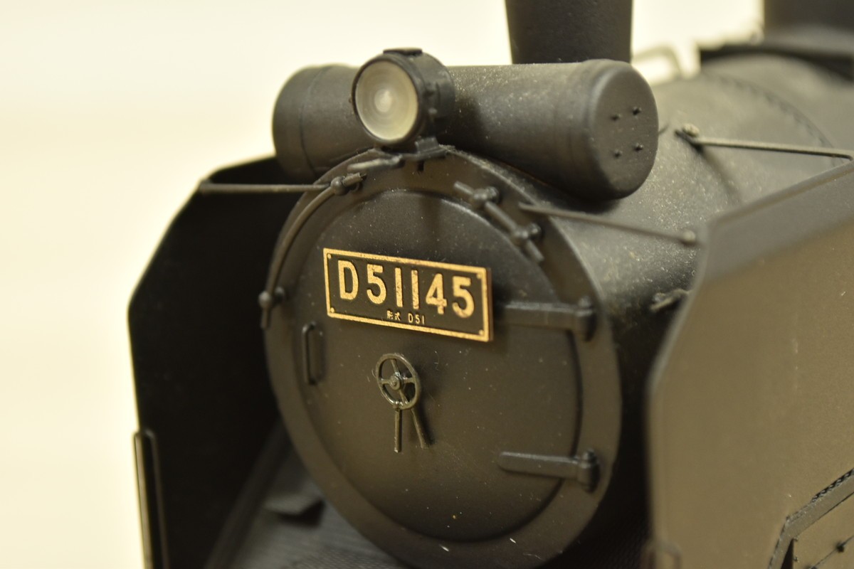 Nippon Sharyo KTM D51 Steam Locomotive 1/45 Display Model from Japan