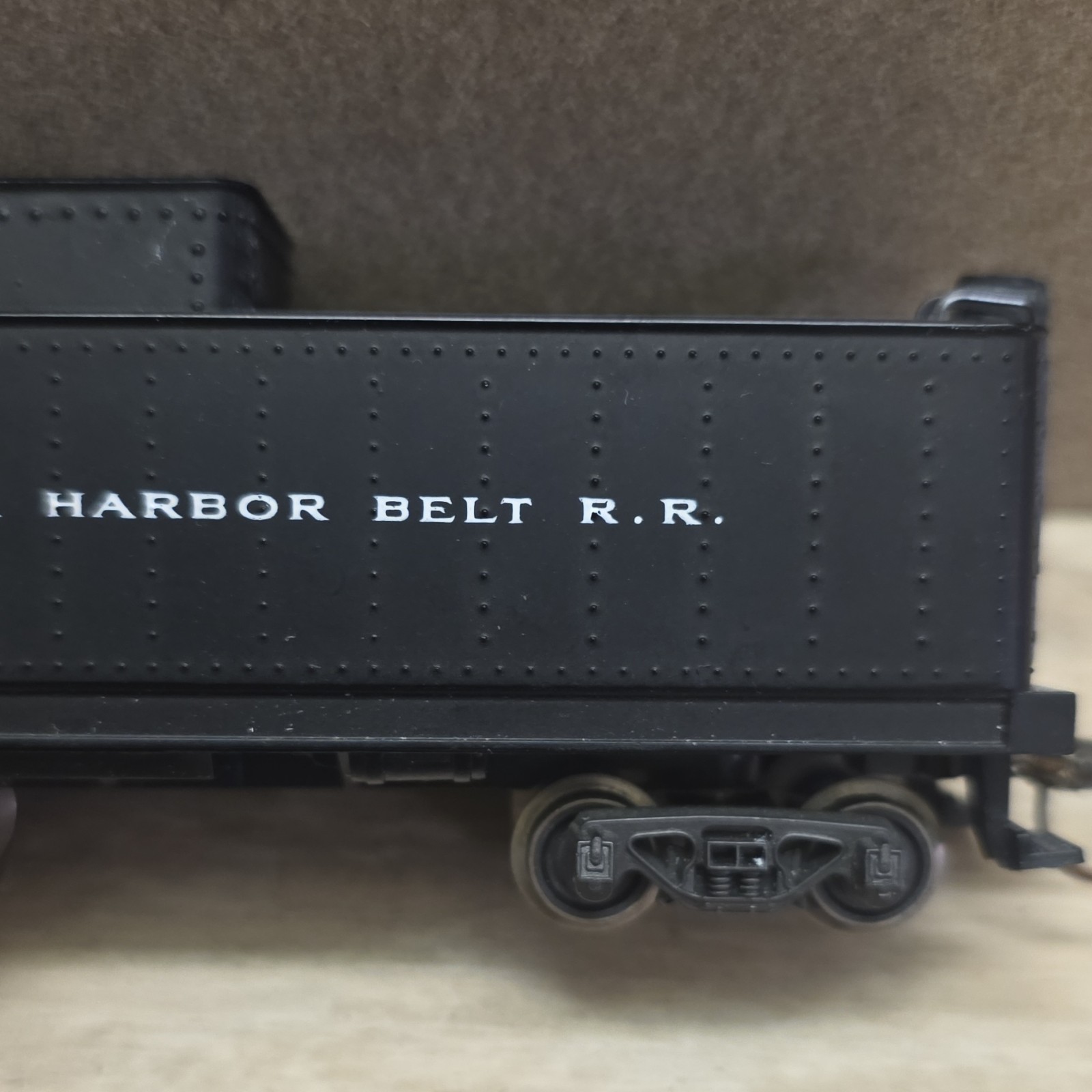 Rivarossi Indiana Harbor Belt R.R. HO Tender Black Plastic Coal Load Model 1:87