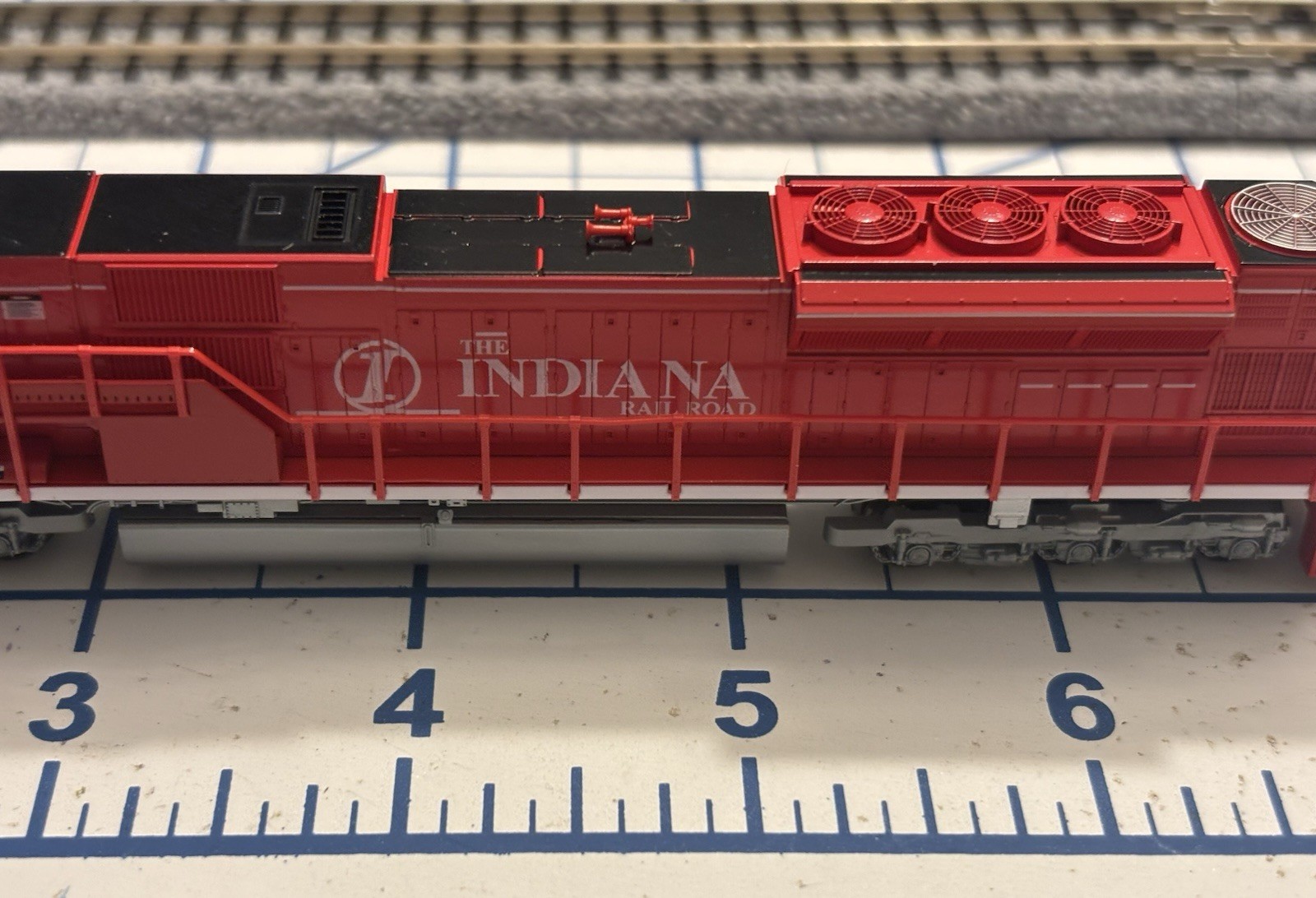 Kato SD90/43MAC INDIANA Rail Road Locomotive #9005 W/XL Sound