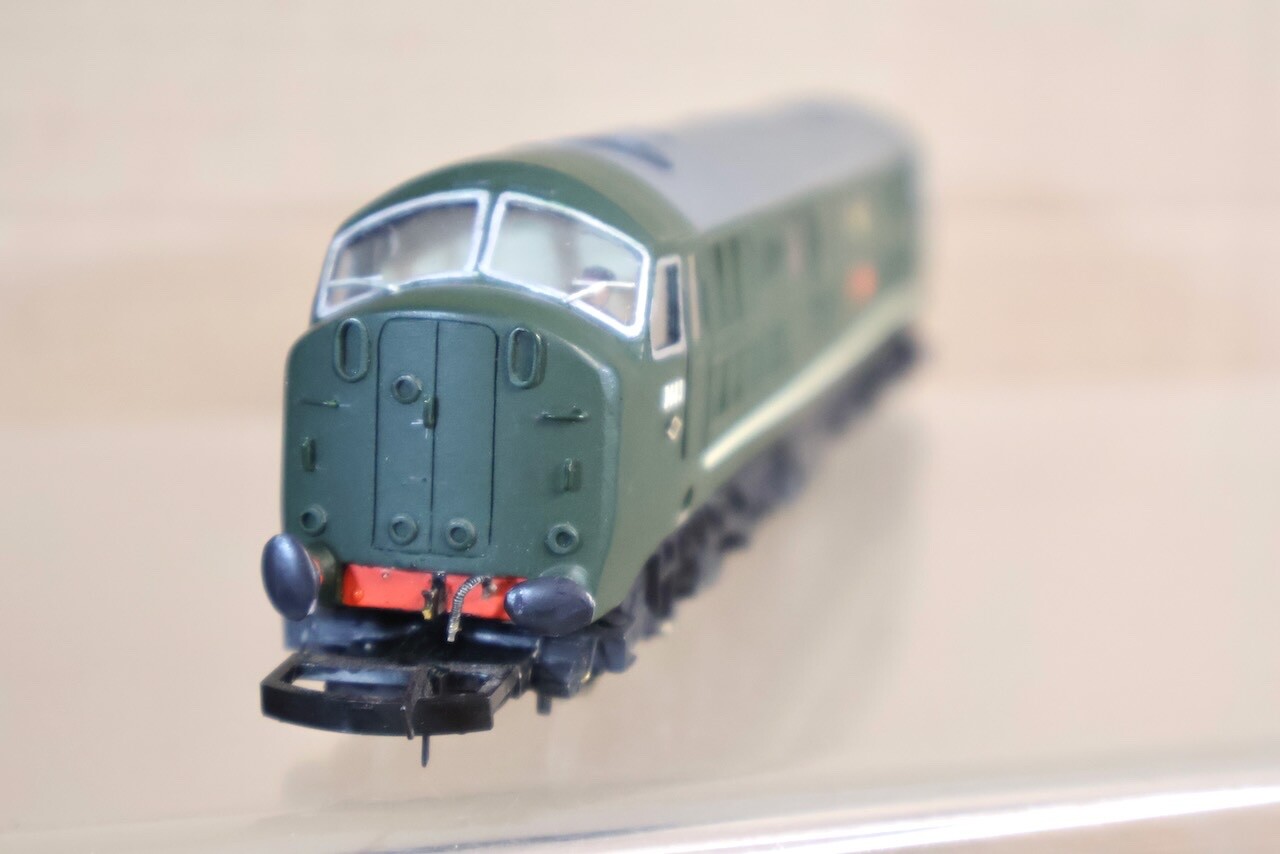 SILVER FOX MODELS KIT BUILT BR WARSHIP CLASS 41 DIESEL LOCO D603 CONQUEST ol