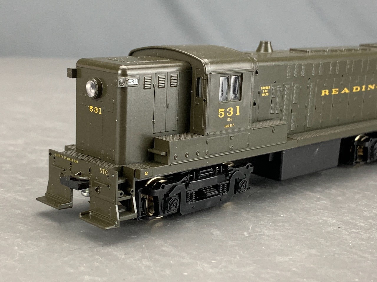 HO Stewart 4203 Baldwin AS-16 Diesel Locomotive Reading #531 LNIB! HO8384