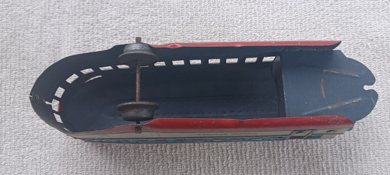 Vintage 1940’s MARX M10005 Union Pacific Passenger Tin Train Los Angeles