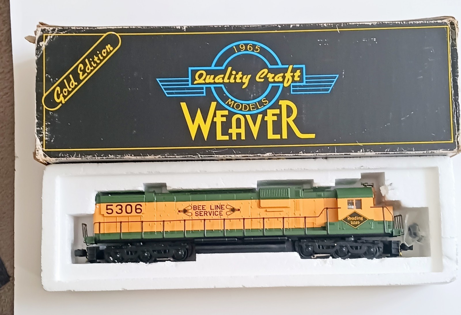 WEAVER READING ALCO C-628 DIESEL LOCOMOTIVE No. 5306