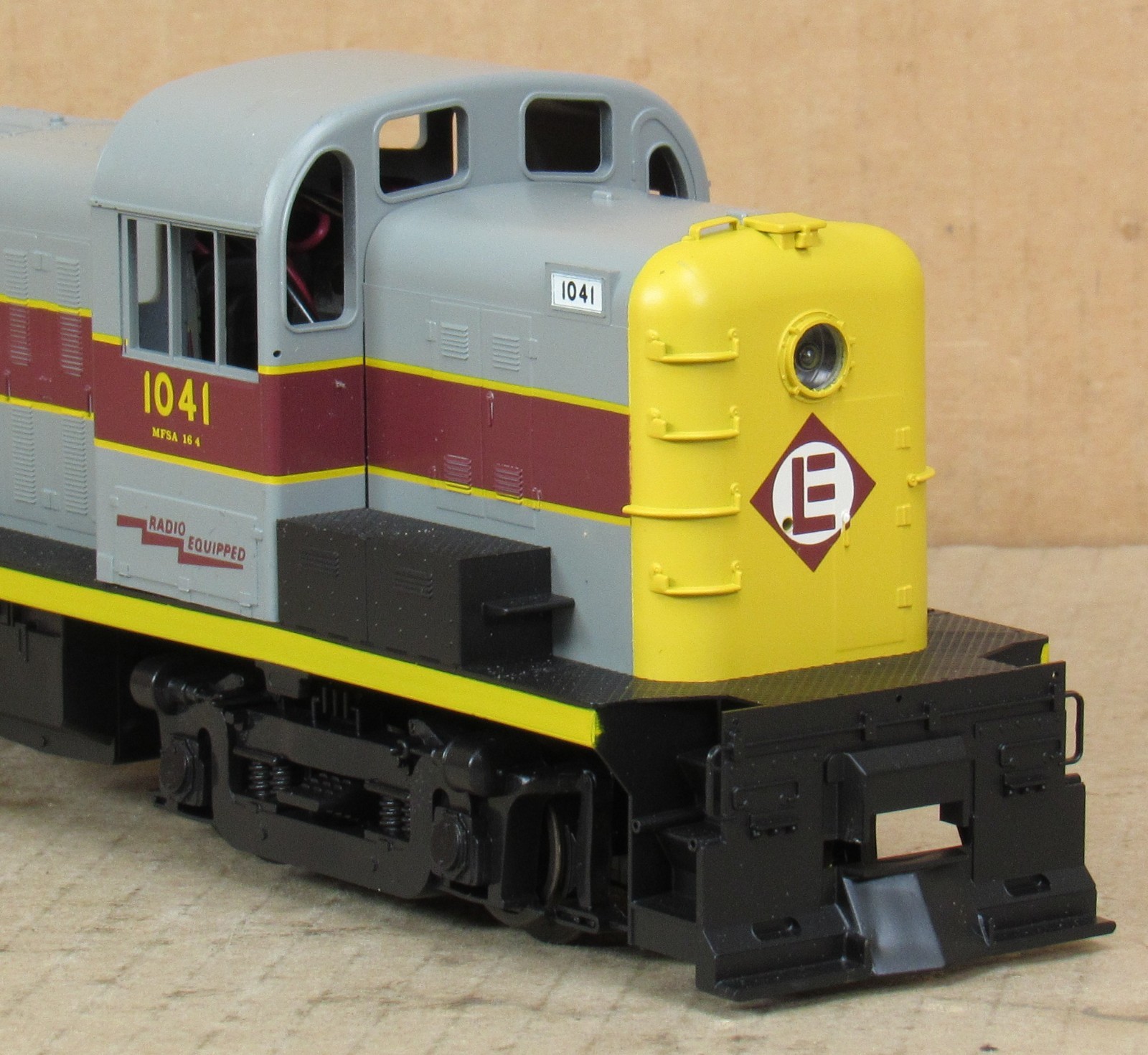 Weaver/P&D Hobby Shop 4056 Erie Lackawanna RS-3 Diesel Engine #1041 O-Gauge *