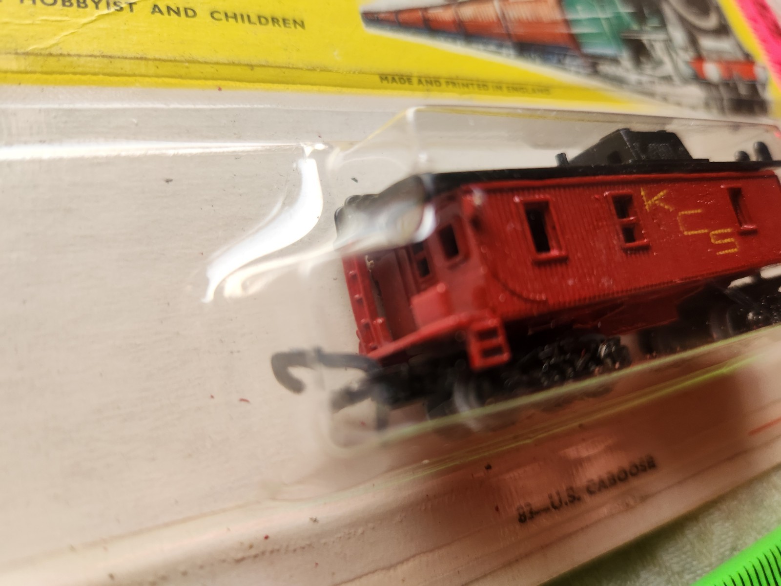 Lone Star Treble-O-Trains 83 U.S. Caboose in Original Packaging