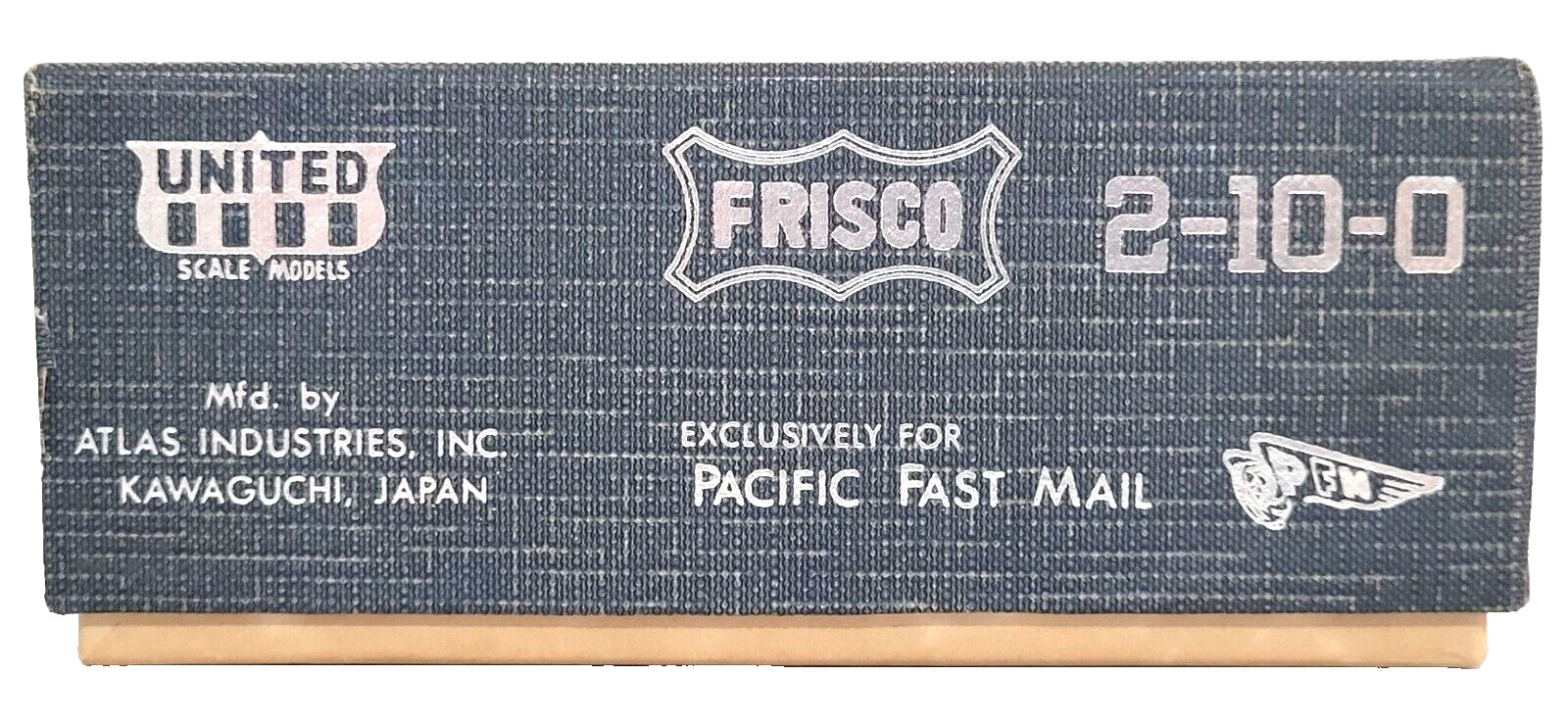 PFM United Atlas Brass HO Frisco 2-10-0 #1632 Russian Decapod Painted Tested New