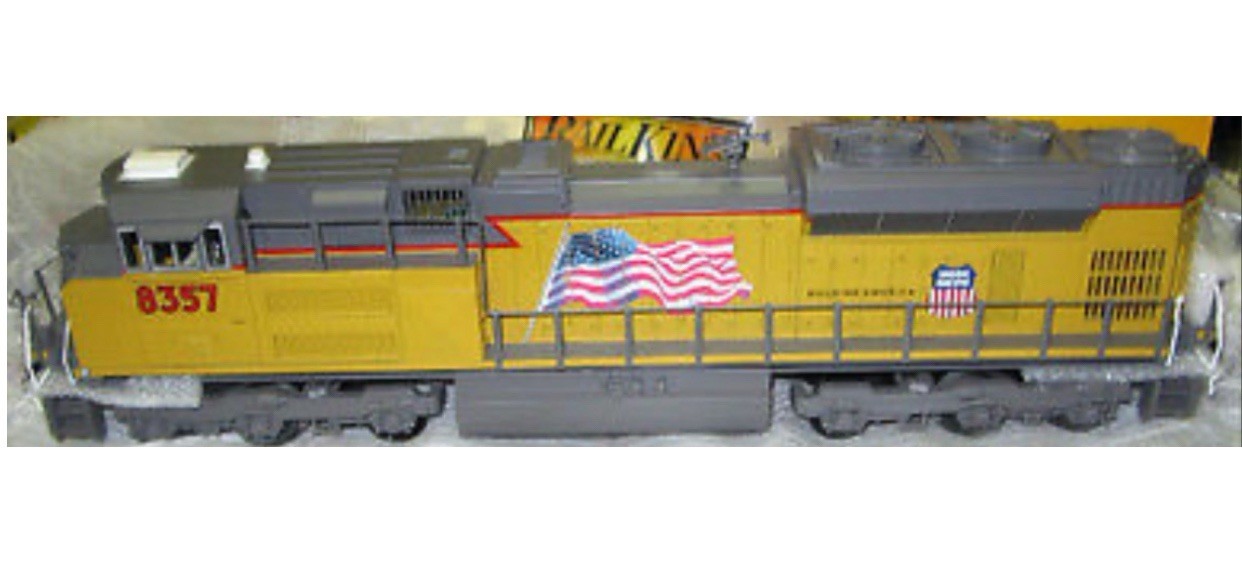 MTH RAILKING UNION PACIFIC SD70ACE DIESEL ENGINE PS3! 30-4425-1E AMERICAN FLAG